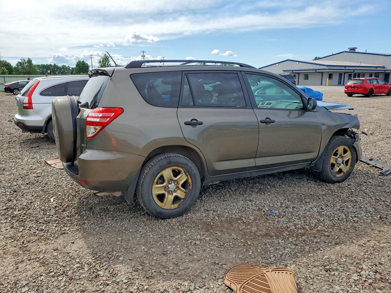 2012 Toyota Rav4 Base Tan vin: 2T3BF4DVXCW246039