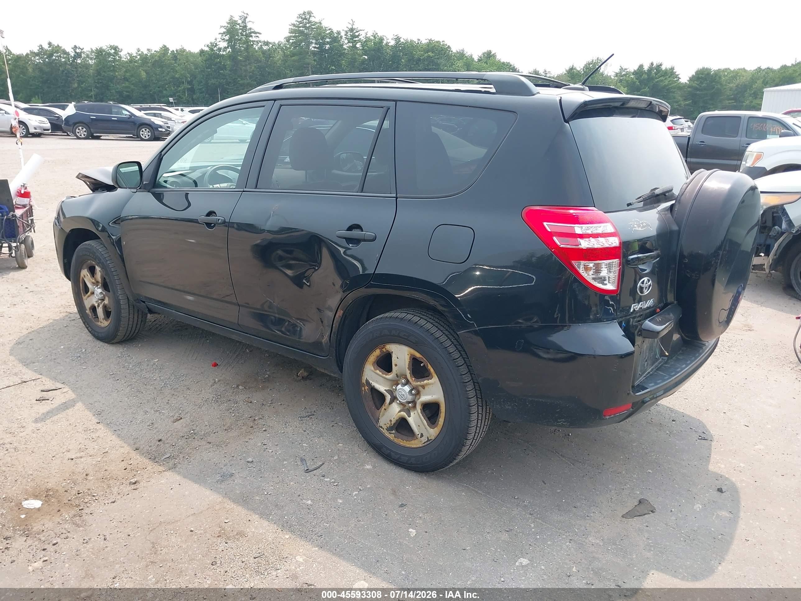2012 Toyota Rav4   Черный vin: 2T3BF4DVXCW258899