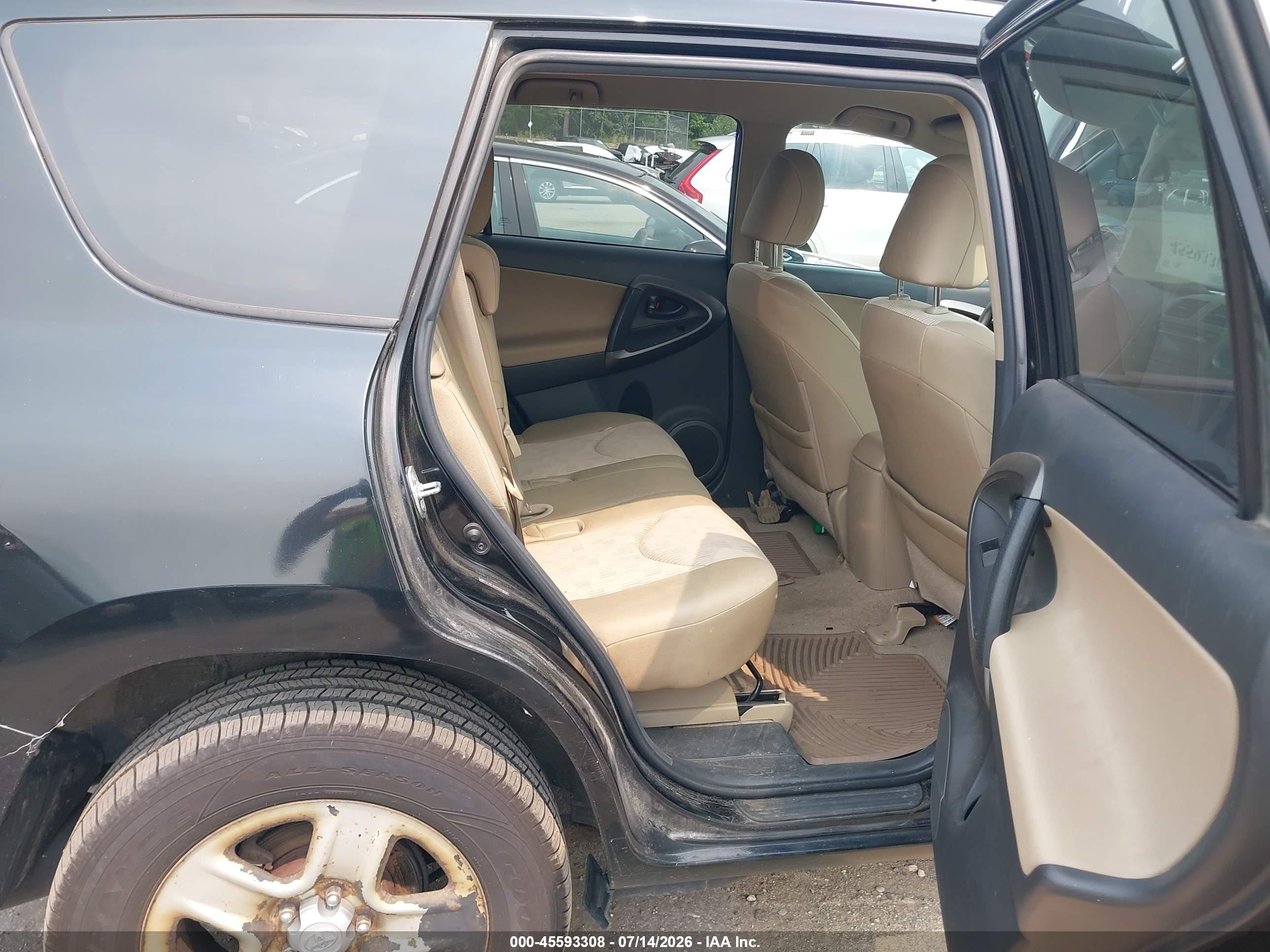 2012 Toyota Rav4   Черный vin: 2T3BF4DVXCW258899