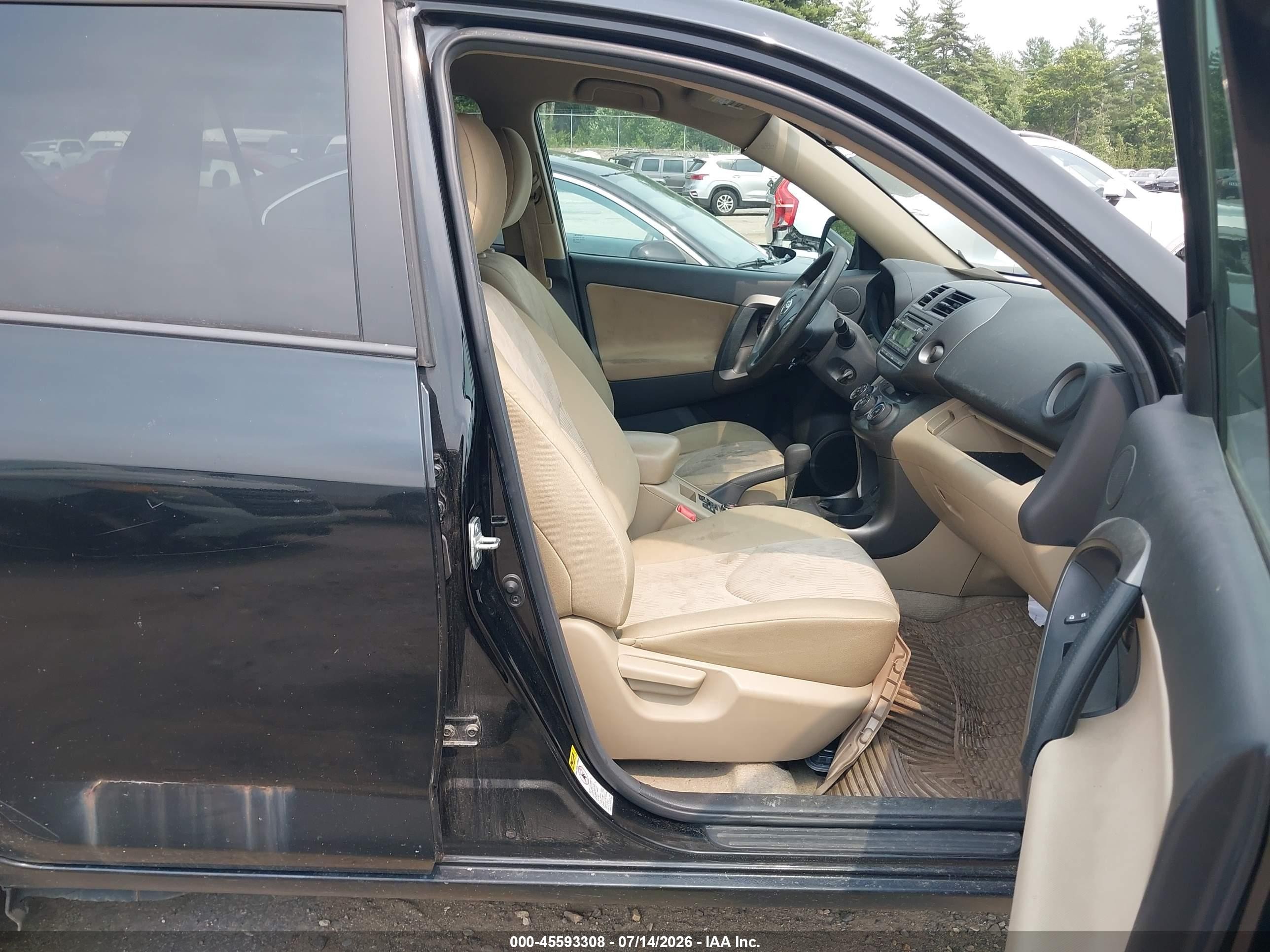2012 Toyota Rav4   Черный vin: 2T3BF4DVXCW258899