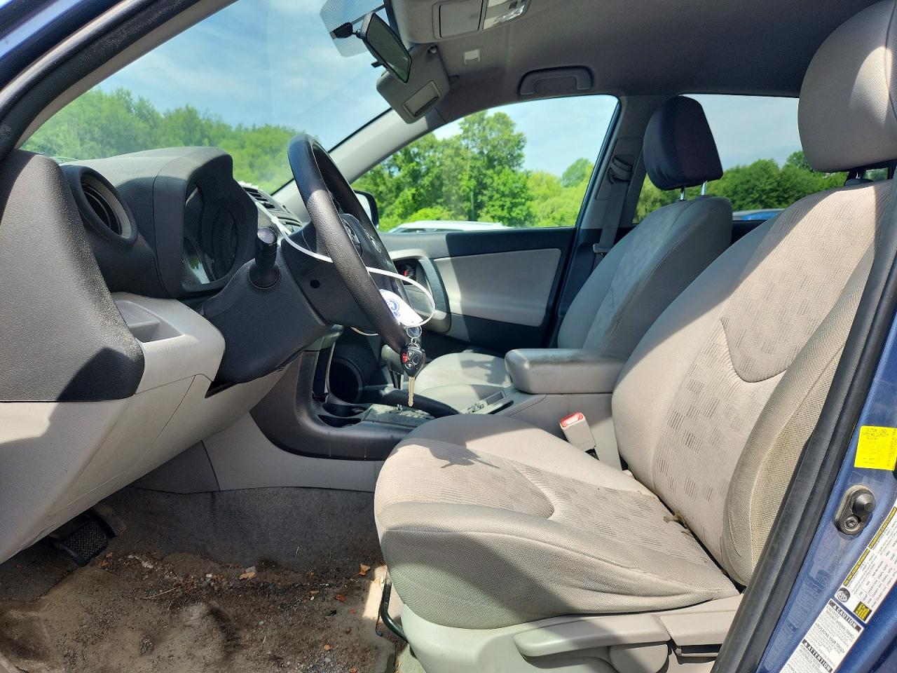 2012 Toyota Rav4 Base Blue vin: 2T3BF4DVXCW268462