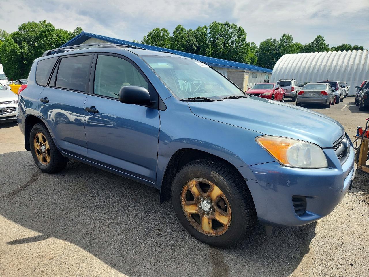 2012 Toyota Rav4 Base Blue vin: 2T3BF4DVXCW268462