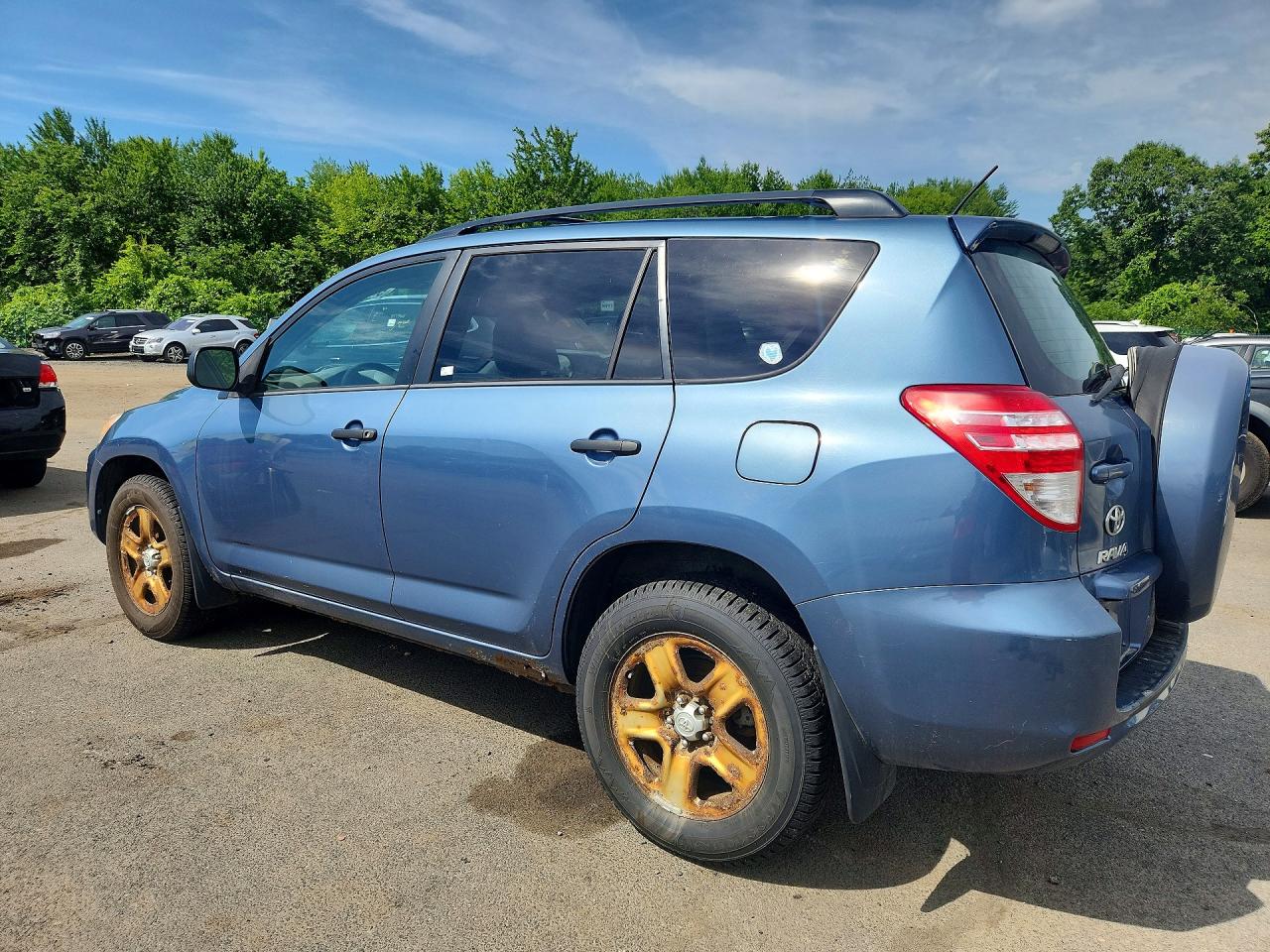 2012 Toyota Rav4 Base Blue vin: 2T3BF4DVXCW268462