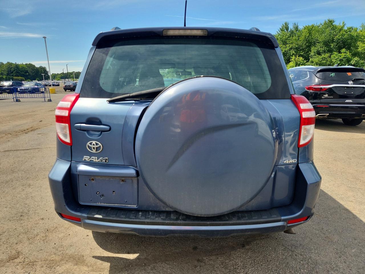2012 Toyota Rav4 Base Blue vin: 2T3BF4DVXCW268462