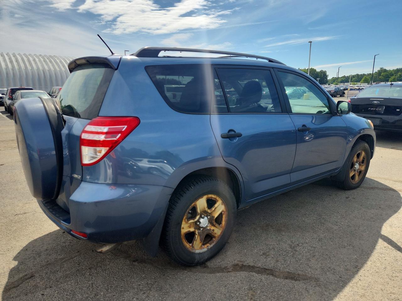 2012 Toyota Rav4 Base Blue vin: 2T3BF4DVXCW268462