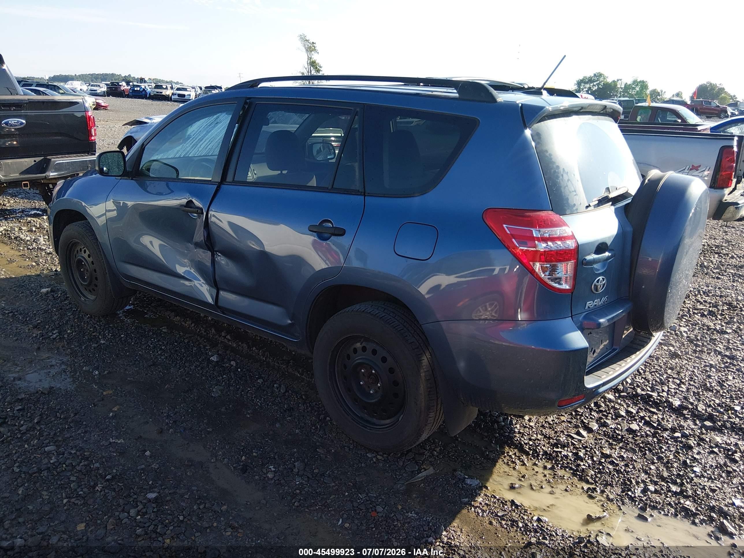 2012 Toyota Rav4   Синий vin: 2T3BF4DVXCW270146
