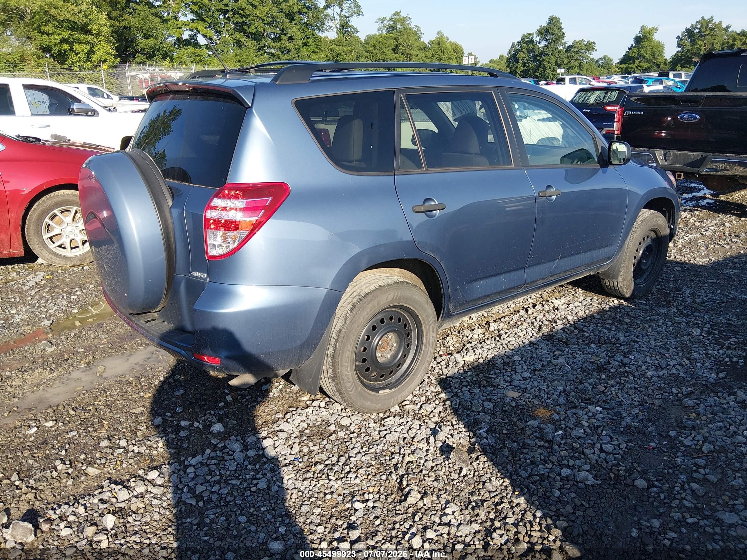 2012 Toyota Rav4   Синий vin: 2T3BF4DVXCW270146