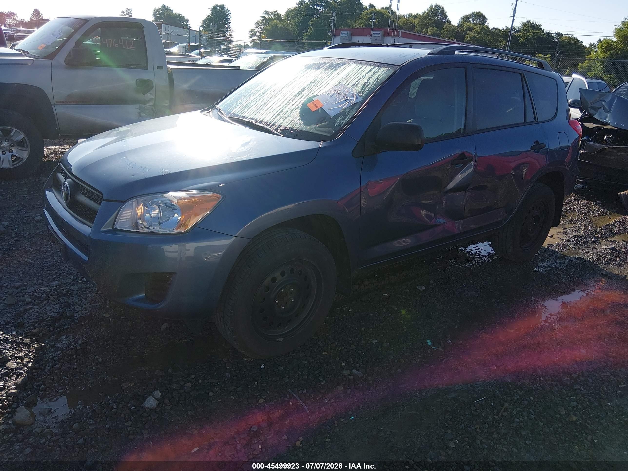 2012 Toyota Rav4   Синий vin: 2T3BF4DVXCW270146