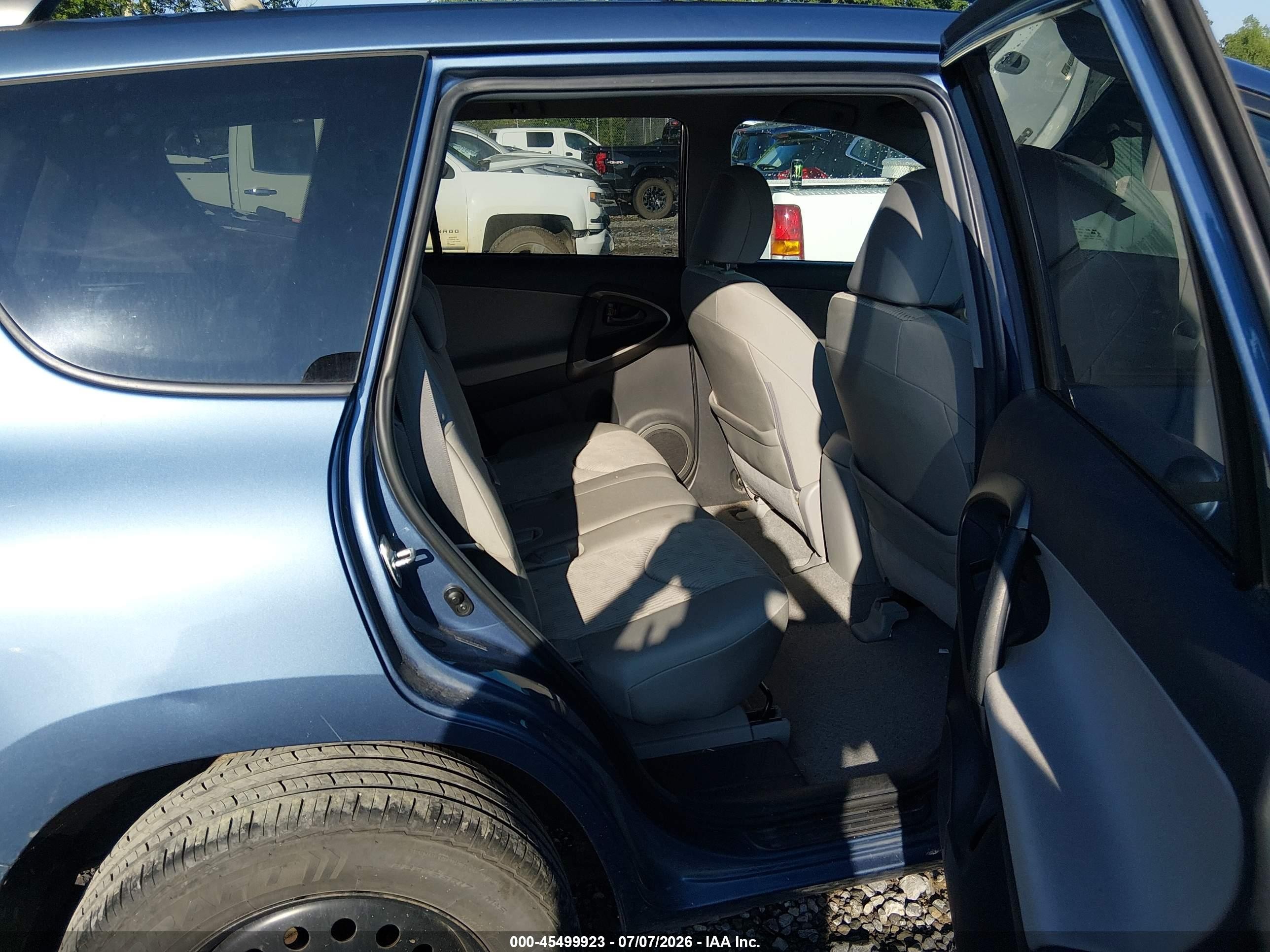 2012 Toyota Rav4   Синий vin: 2T3BF4DVXCW270146