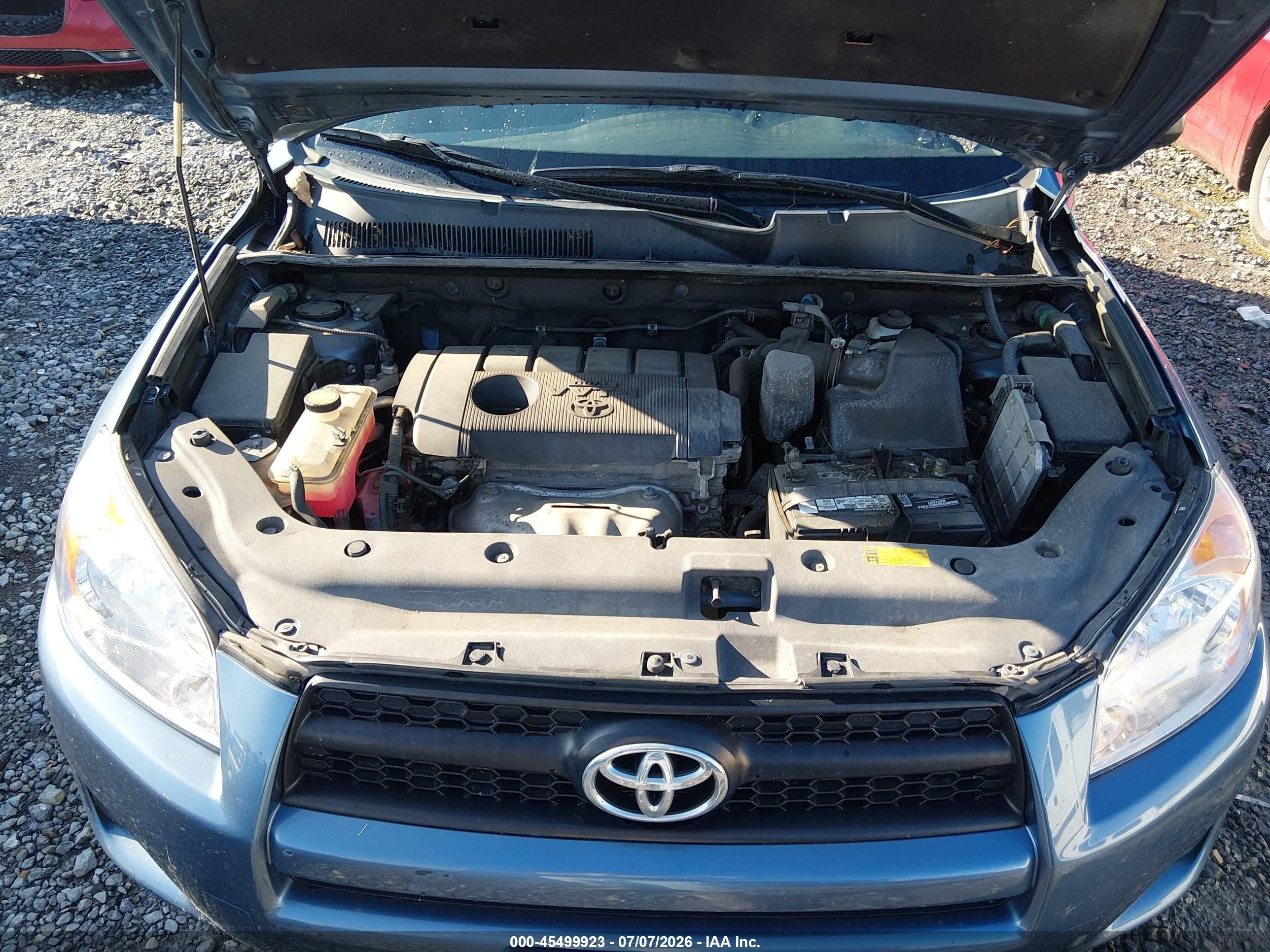 2012 Toyota Rav4   Синий vin: 2T3BF4DVXCW270146