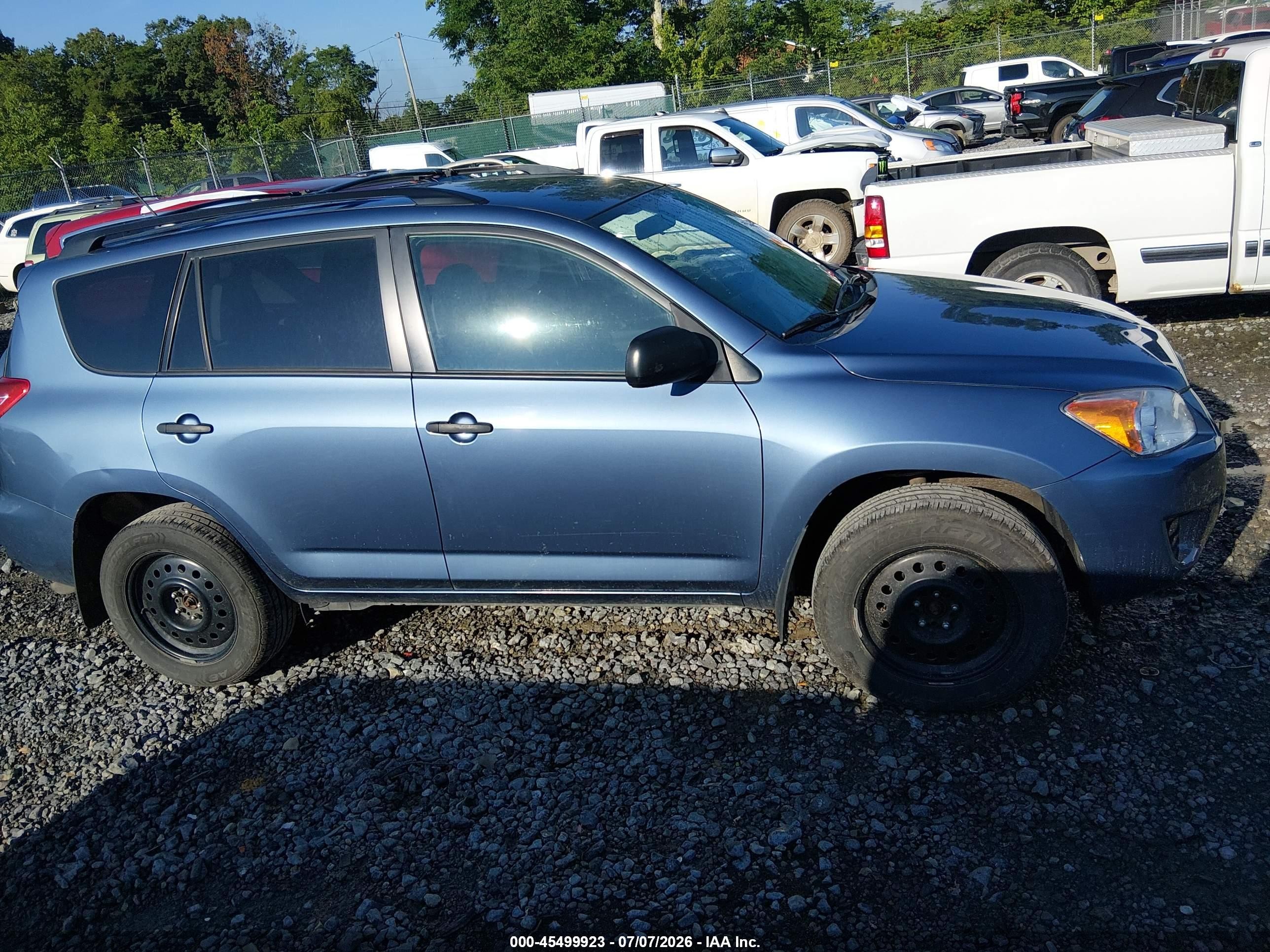 2012 Toyota Rav4   Синий vin: 2T3BF4DVXCW270146