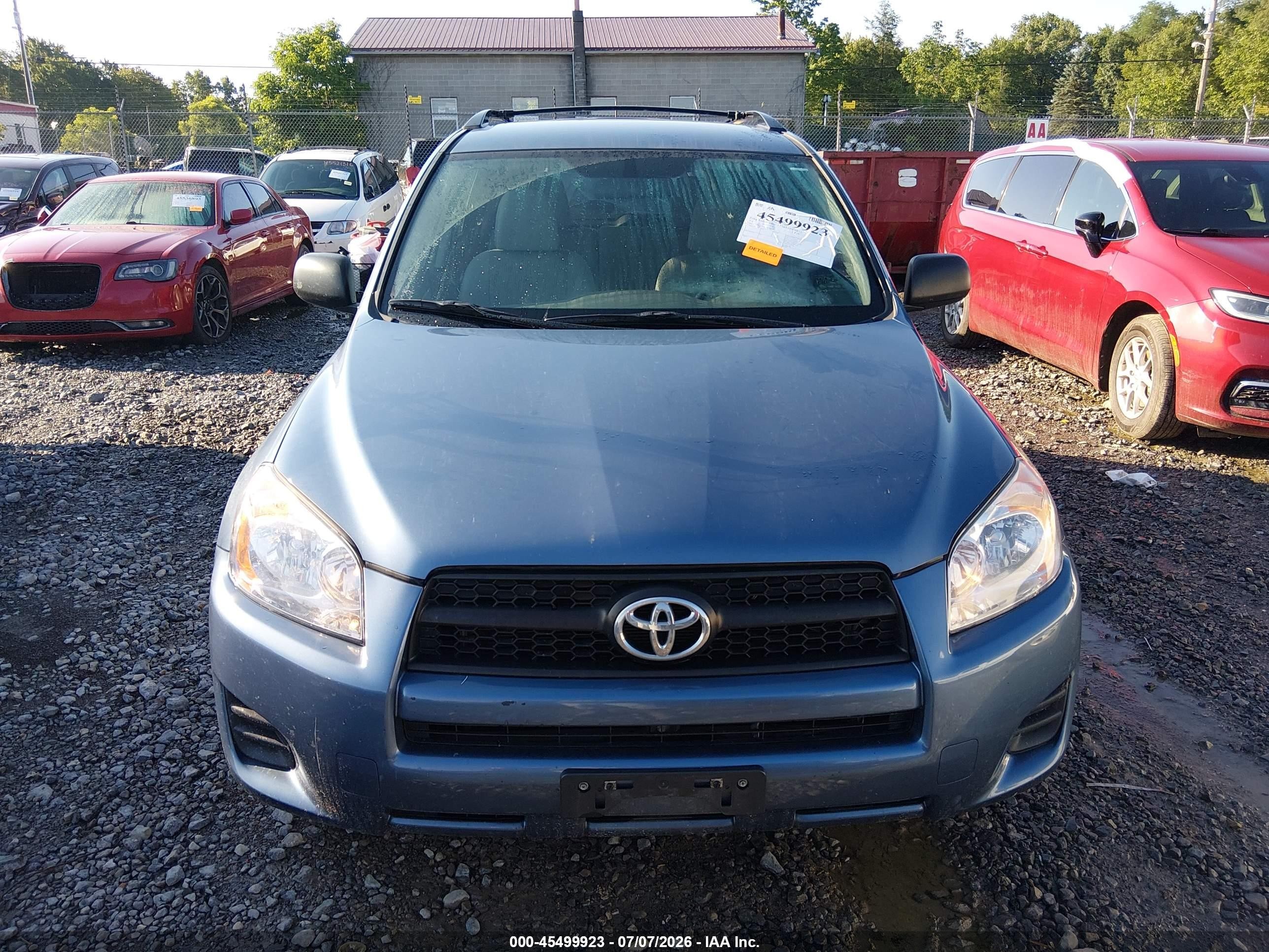 2012 Toyota Rav4   Синий vin: 2T3BF4DVXCW270146