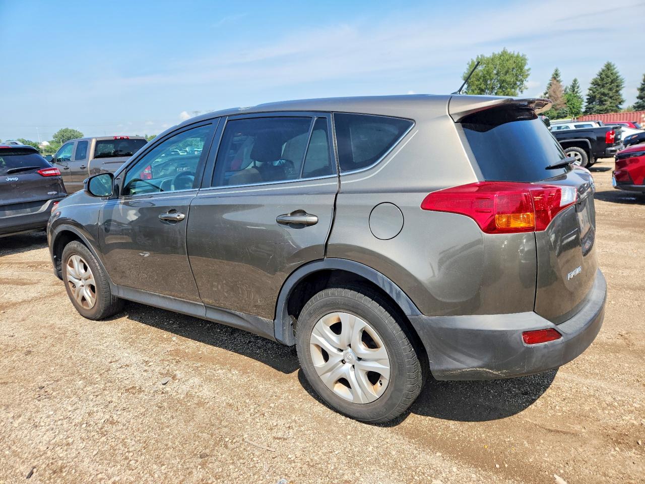 2013 Toyota Rav4 Le Gray vin: 2T3BFREV0DW011663