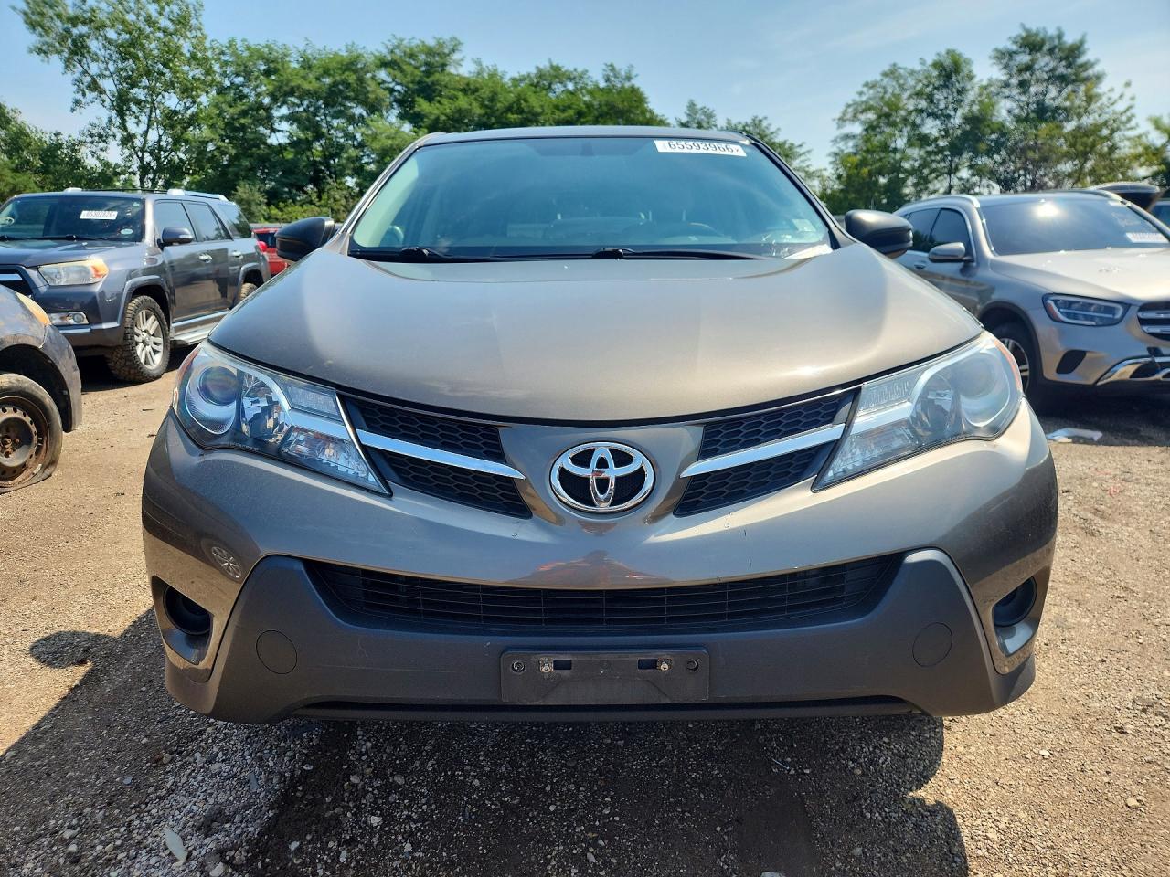 2013 Toyota Rav4 Le Gray vin: 2T3BFREV0DW011663