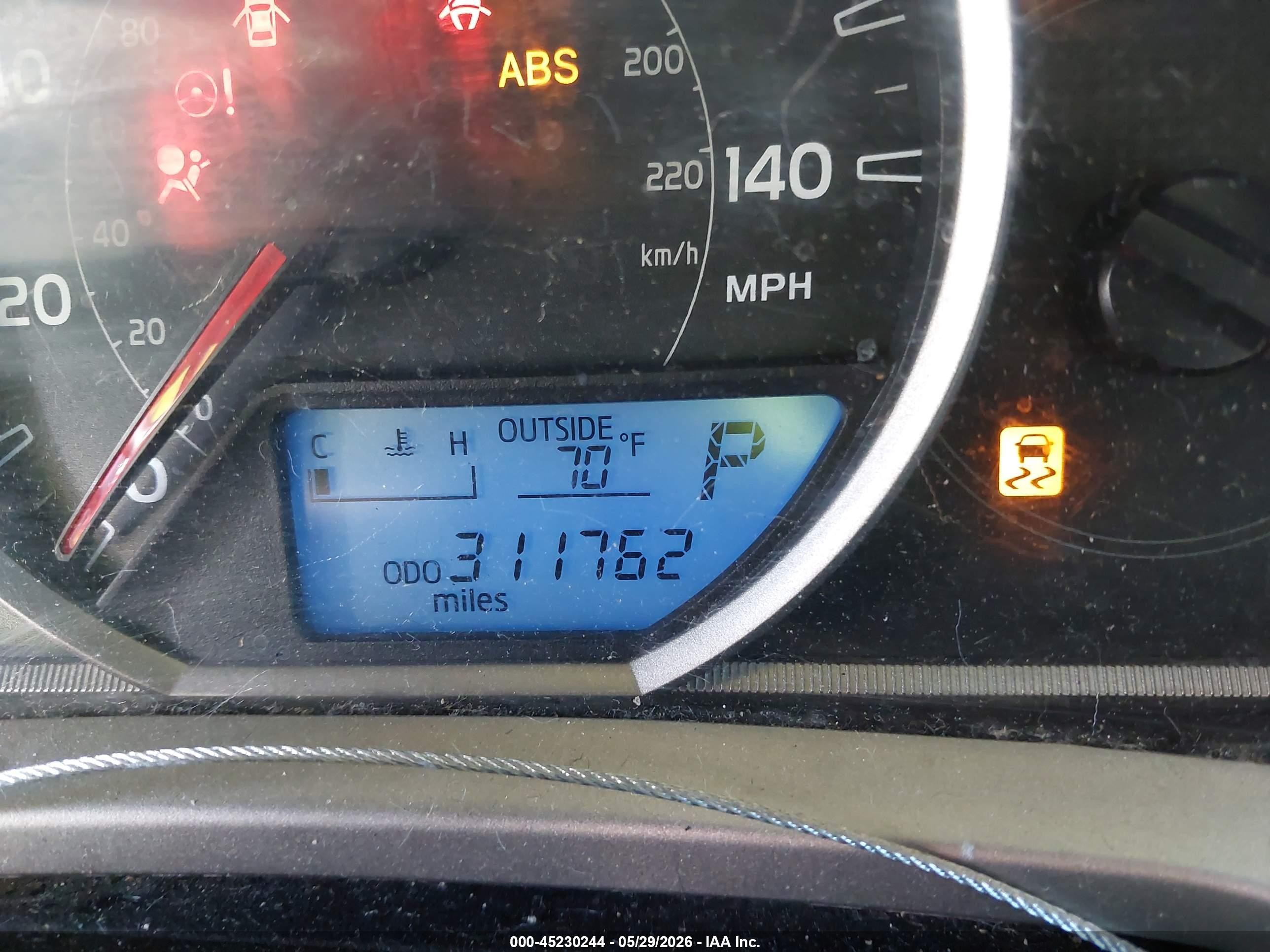 2013 Toyota Rav4 Le Черный vin: 2T3BFREV0DW024297