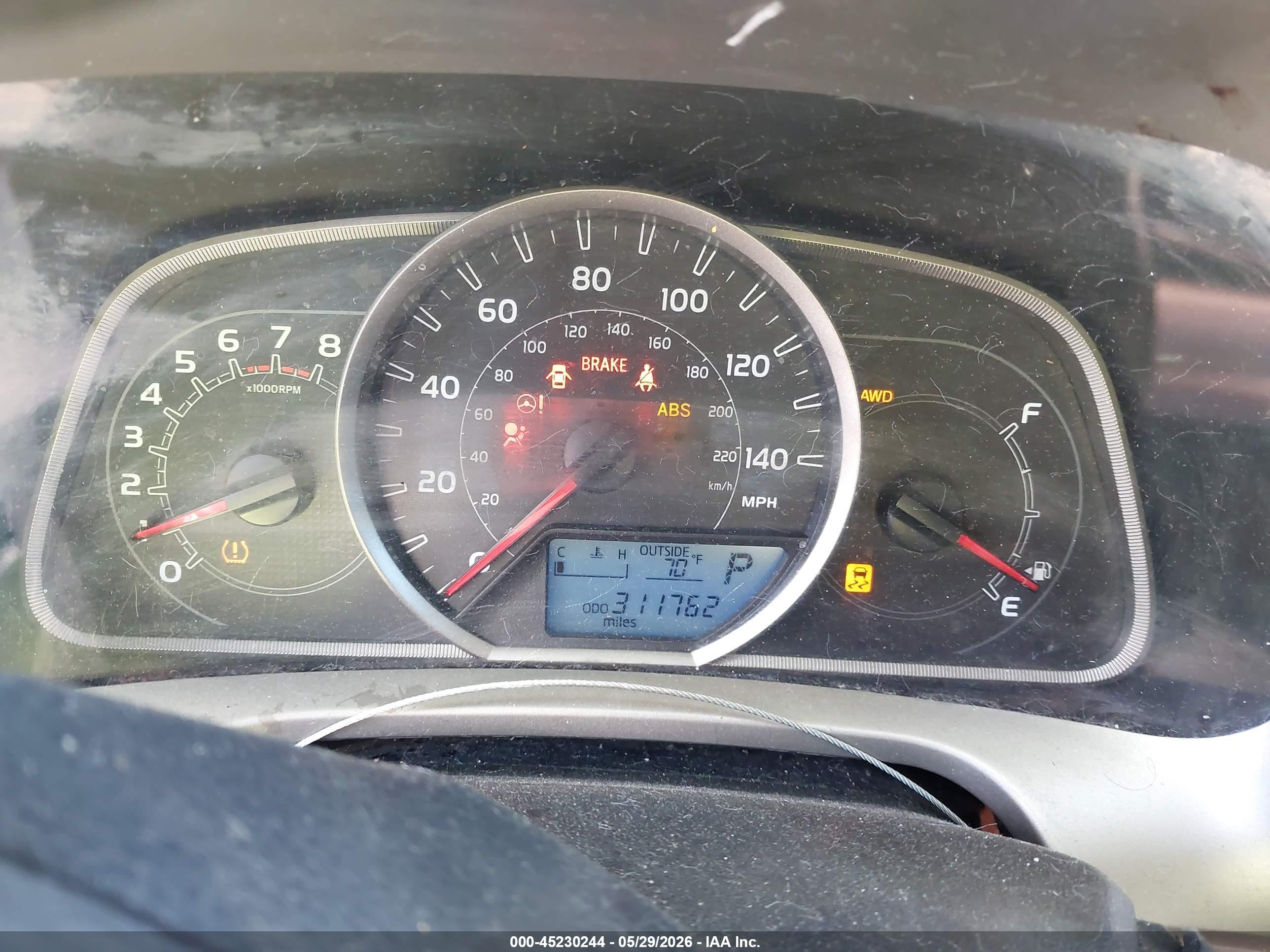 2013 Toyota Rav4 Le Черный vin: 2T3BFREV0DW024297
