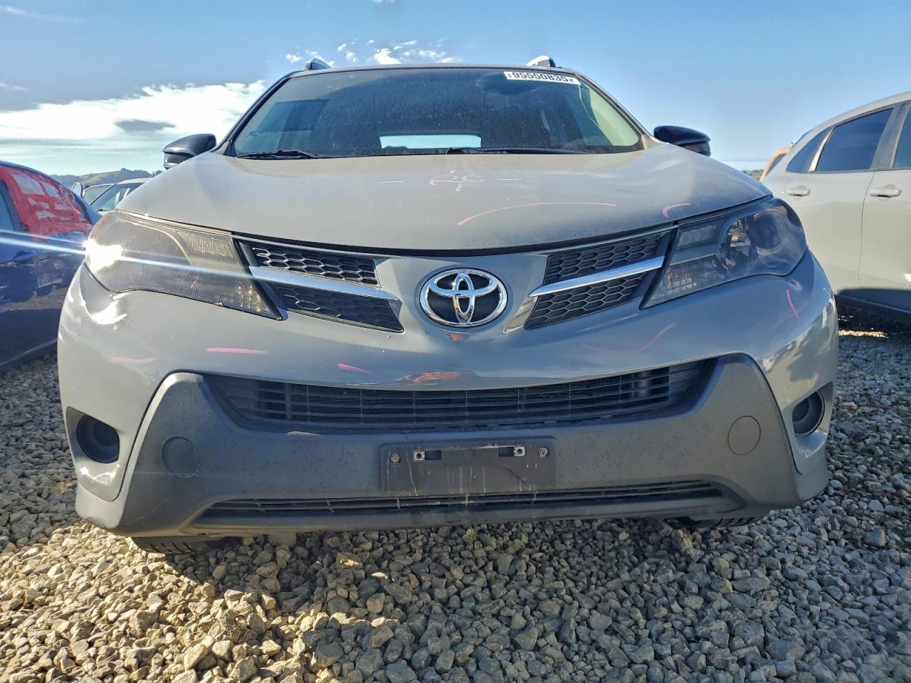 2013 Toyota Rav4 Le Серый vin: 2T3BFREV0DW052522