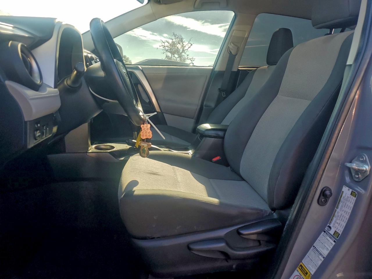 2013 Toyota Rav4 Le Серый vin: 2T3BFREV0DW052522