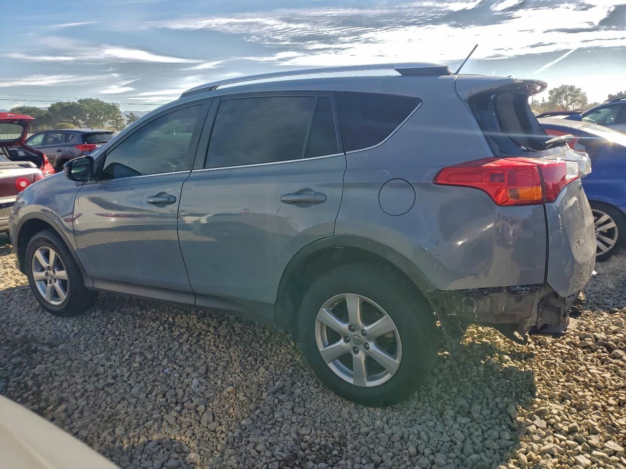 2013 Toyota Rav4 Le Серый vin: 2T3BFREV0DW052522