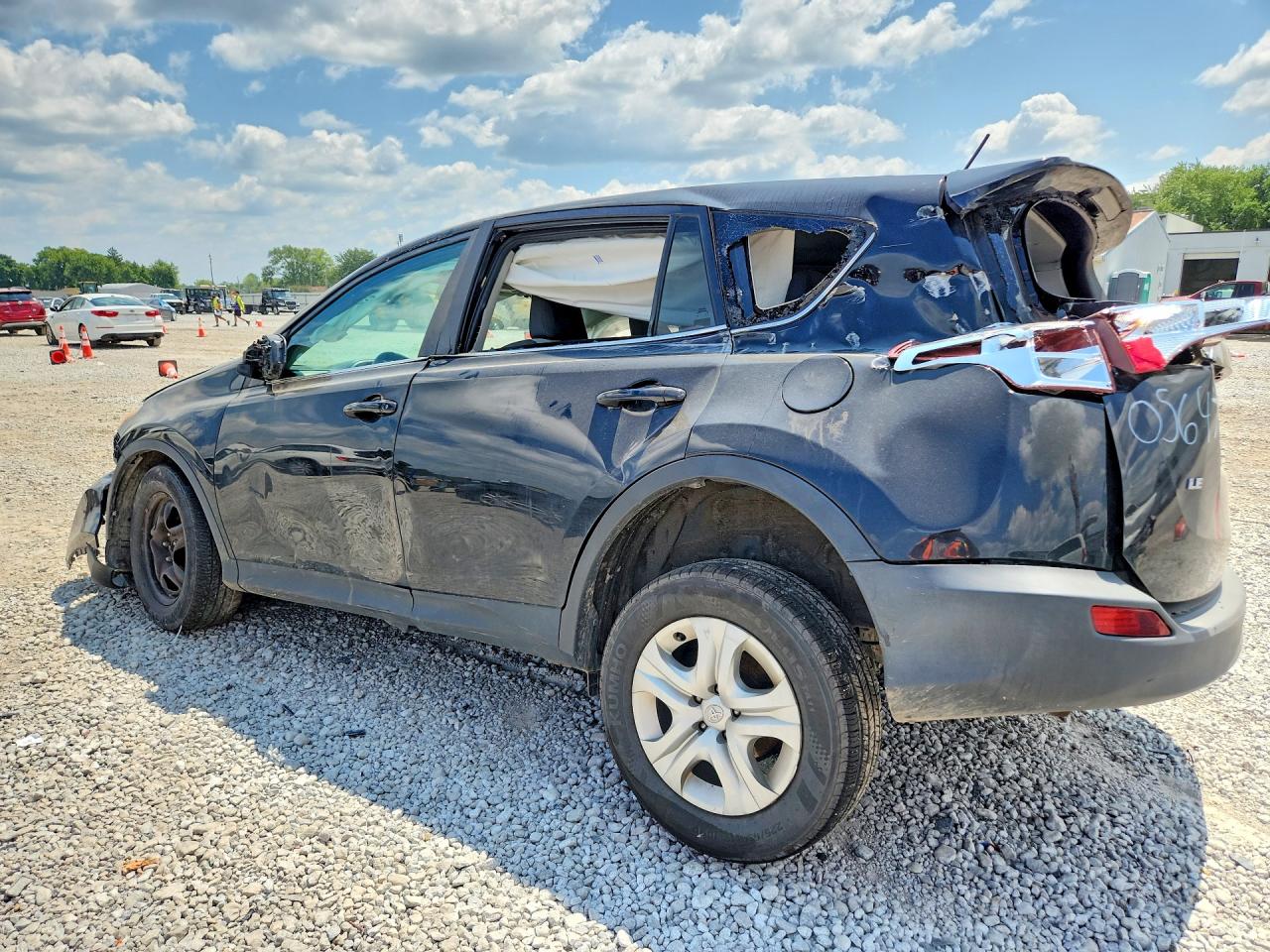2013 Toyota Rav4 Le Black vin: 2T3BFREV0DW056473