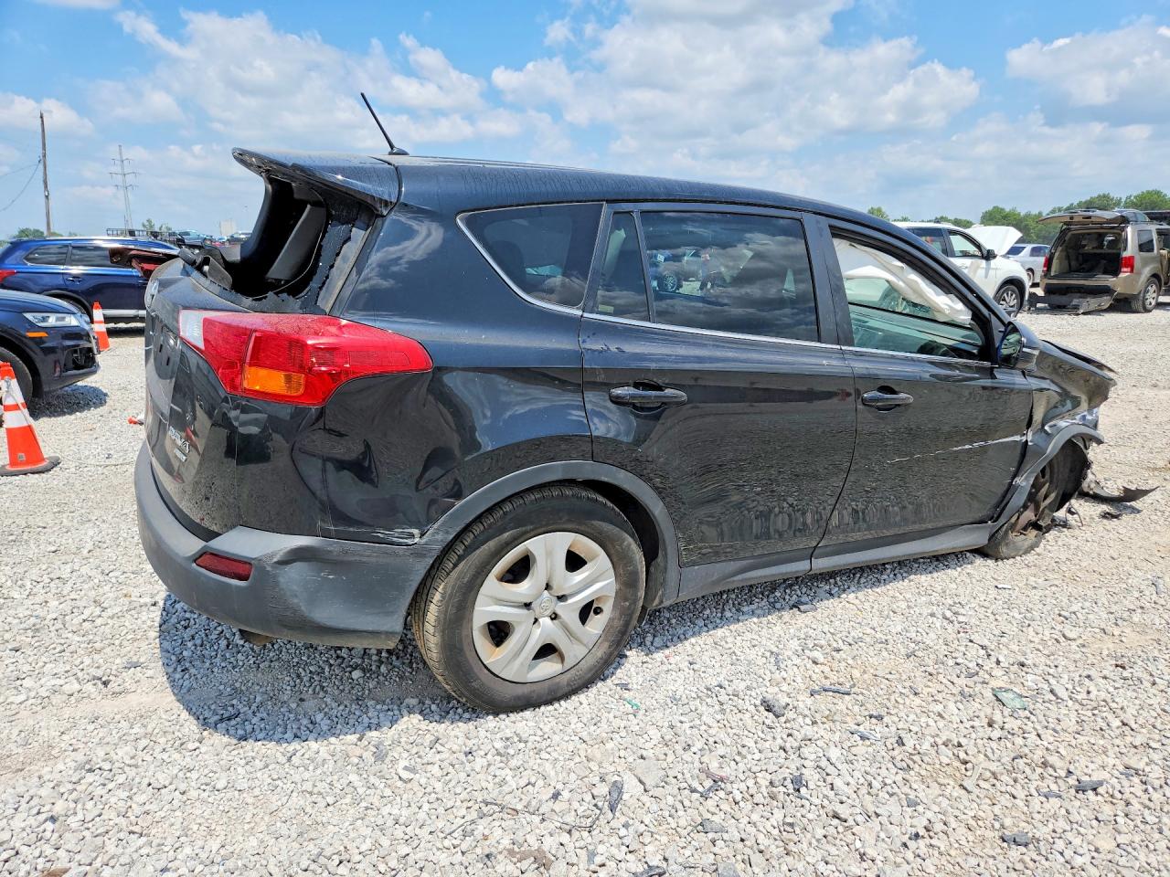 2013 Toyota Rav4 Le Black vin: 2T3BFREV0DW056473