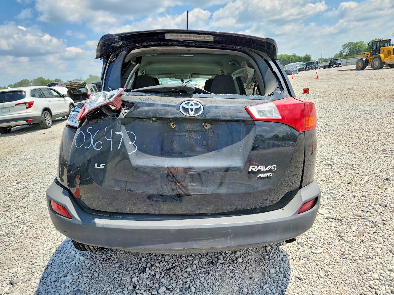 2013 Toyota Rav4 Le Black vin: 2T3BFREV0DW056473