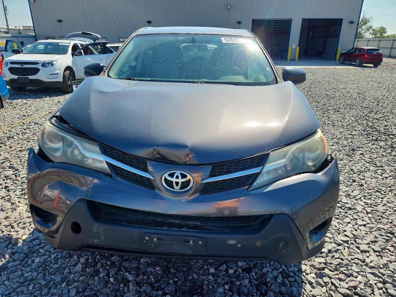 2013 Toyota Rav4 Le Gray vin: 2T3BFREV0DW063407