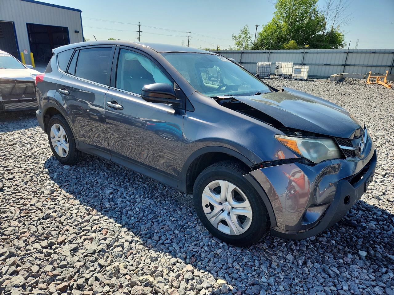 2013 Toyota Rav4 Le Gray vin: 2T3BFREV0DW063407