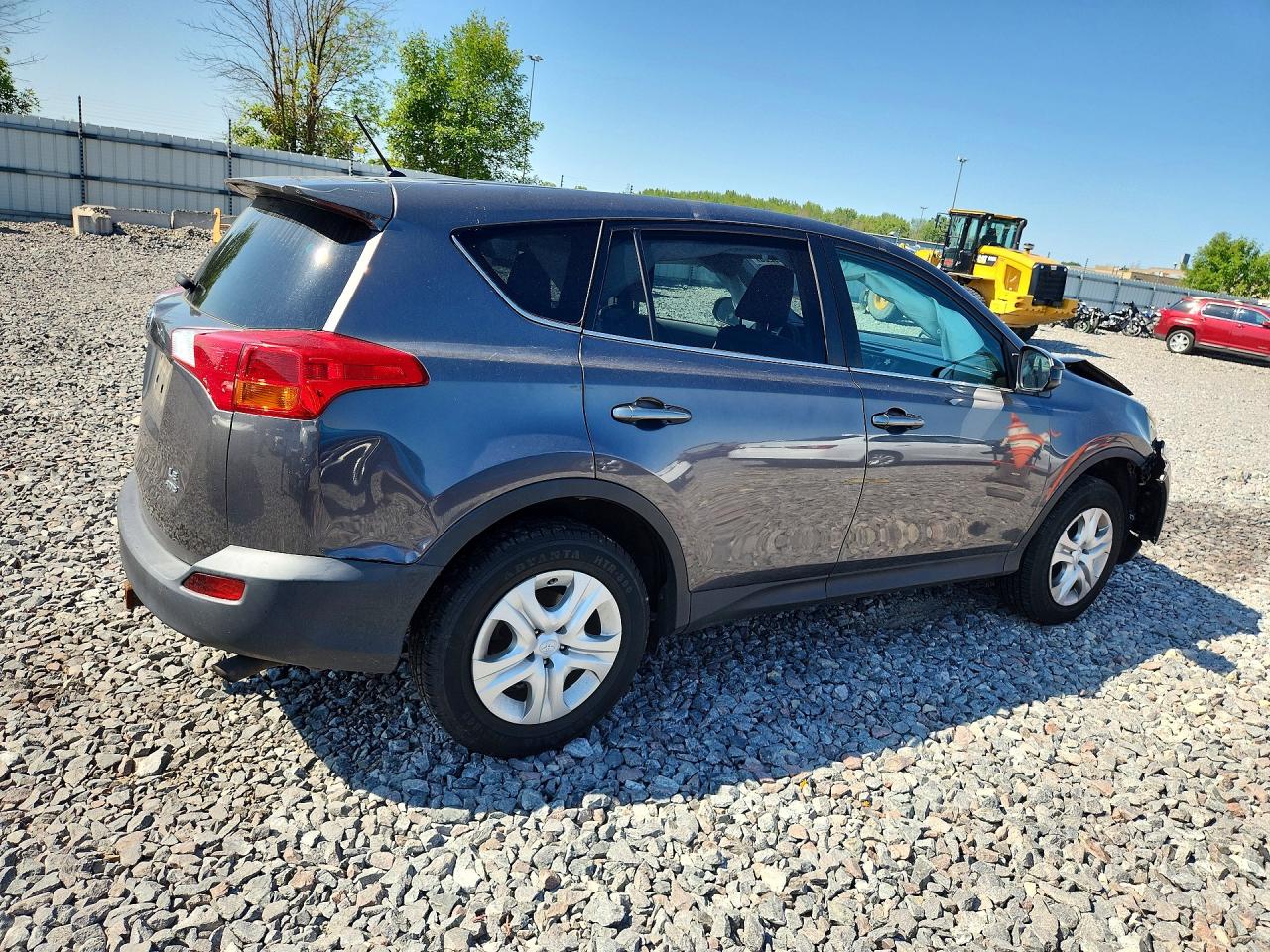 2013 Toyota Rav4 Le Gray vin: 2T3BFREV0DW063407