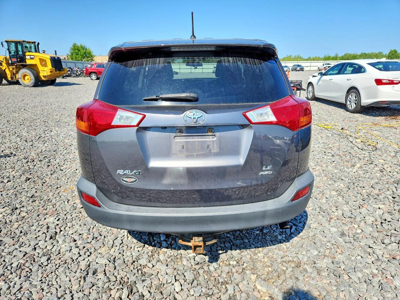 2013 Toyota Rav4 Le Gray vin: 2T3BFREV0DW063407