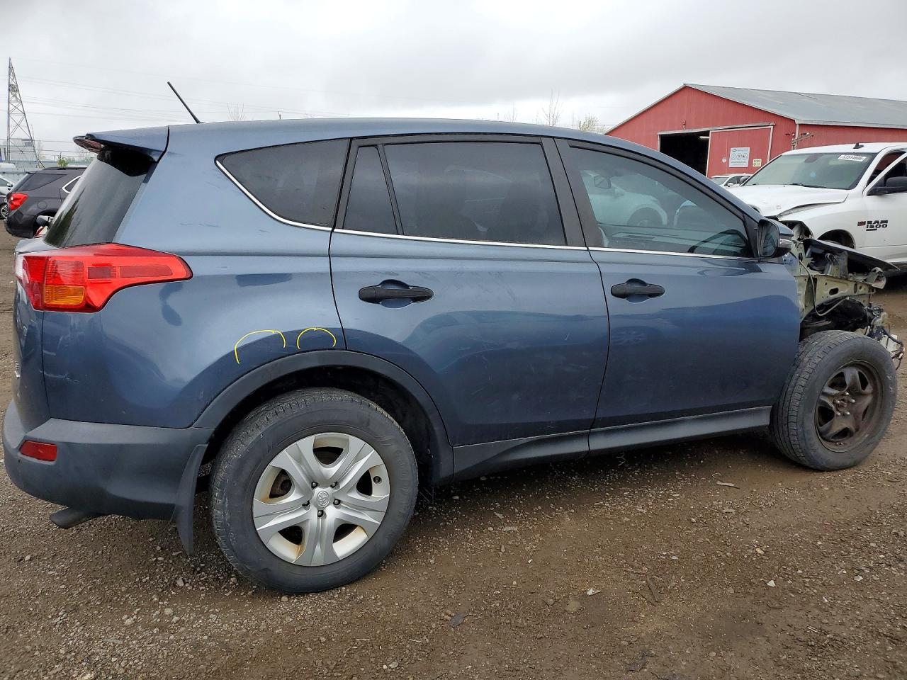 2013 Toyota Rav4 Le Blue vin: 2T3BFREV0DW065884