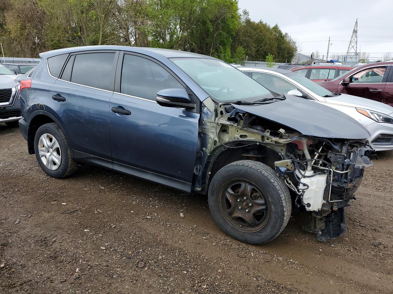 2013 Toyota Rav4 Le Blue vin: 2T3BFREV0DW065884