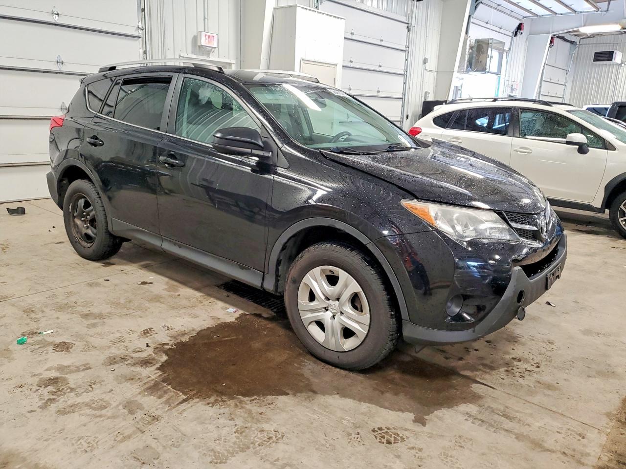 2013 Toyota Rav4 Le Черный vin: 2T3BFREV0DW122228
