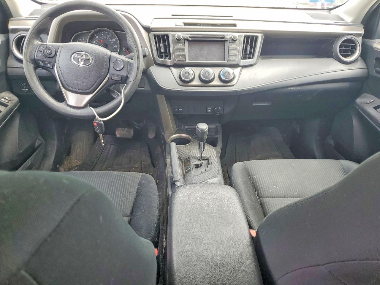 2014 Toyota Rav4 Le White vin: 2T3BFREV0EW149799
