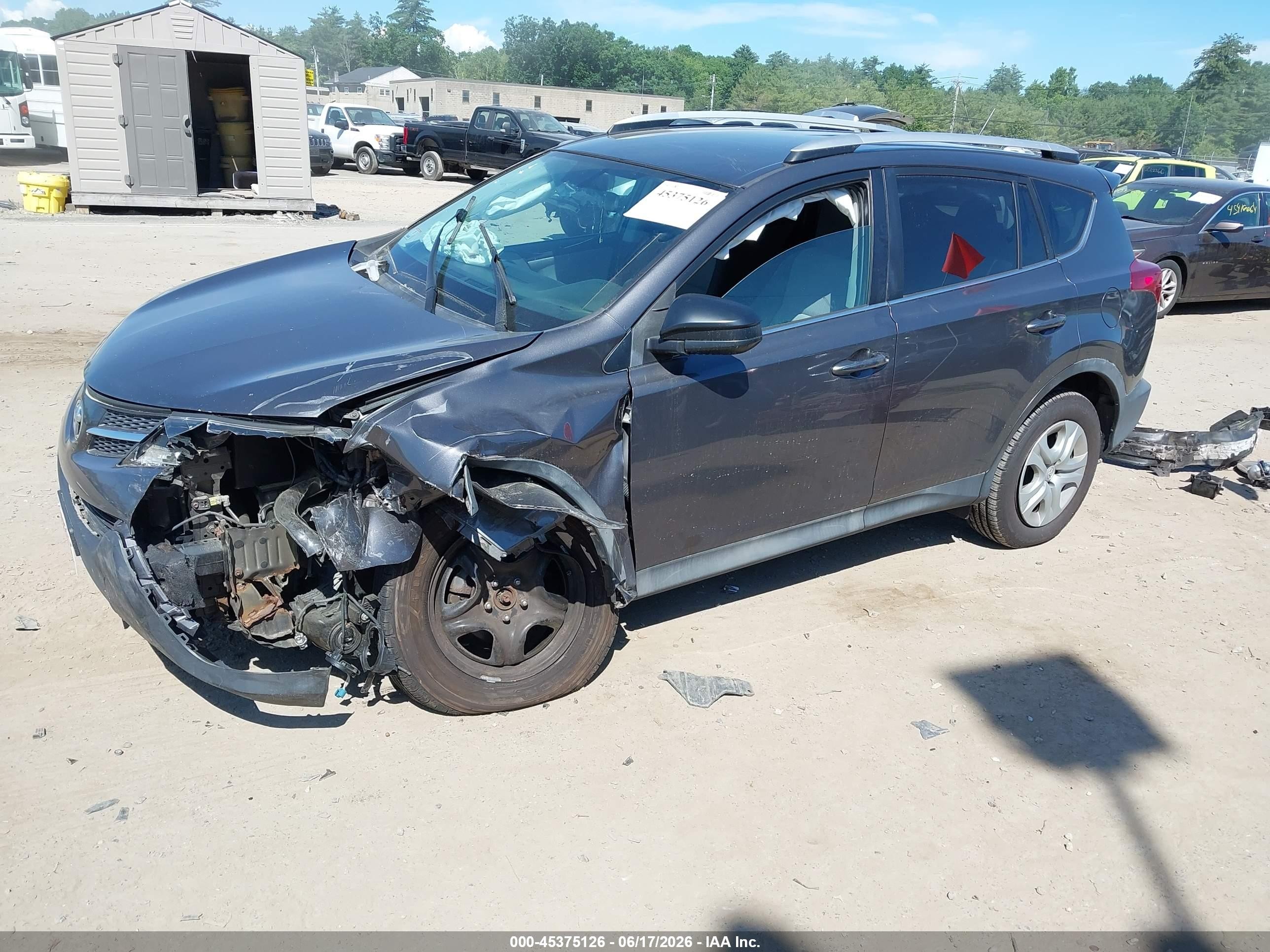 2014 Toyota Rav4 Le Black vin: 2T3BFREV0EW192846