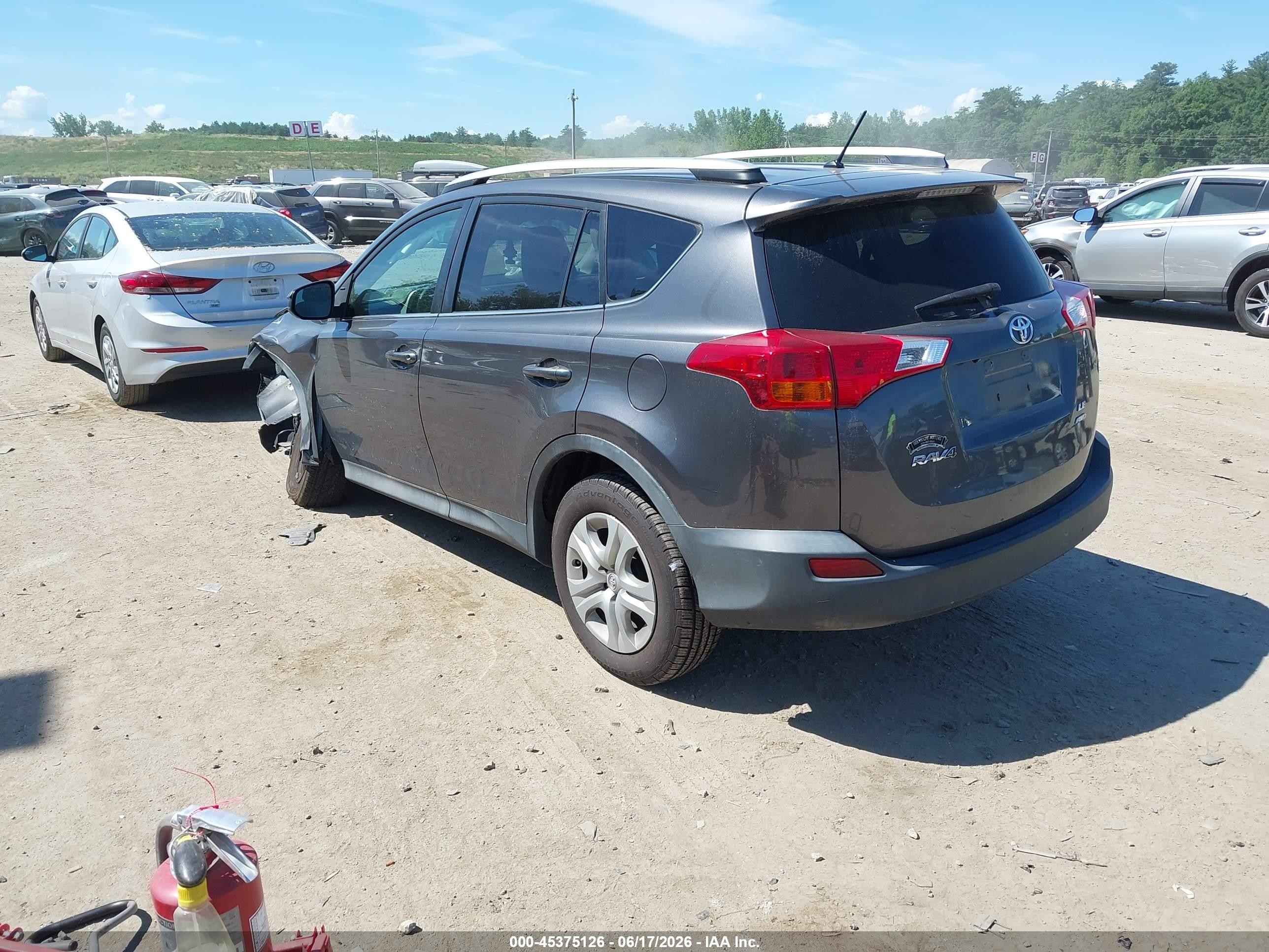 2014 Toyota Rav4 Le Black vin: 2T3BFREV0EW192846