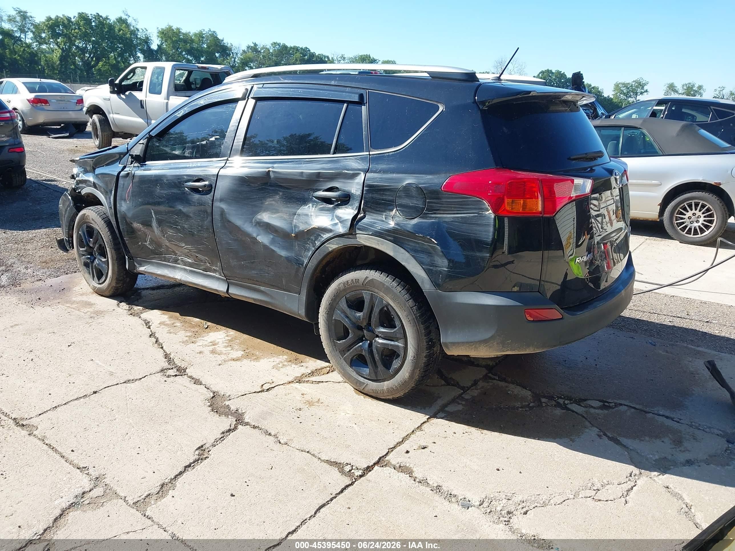 2015 Toyota Rav4 Le Black vin: 2T3BFREV0FW280930