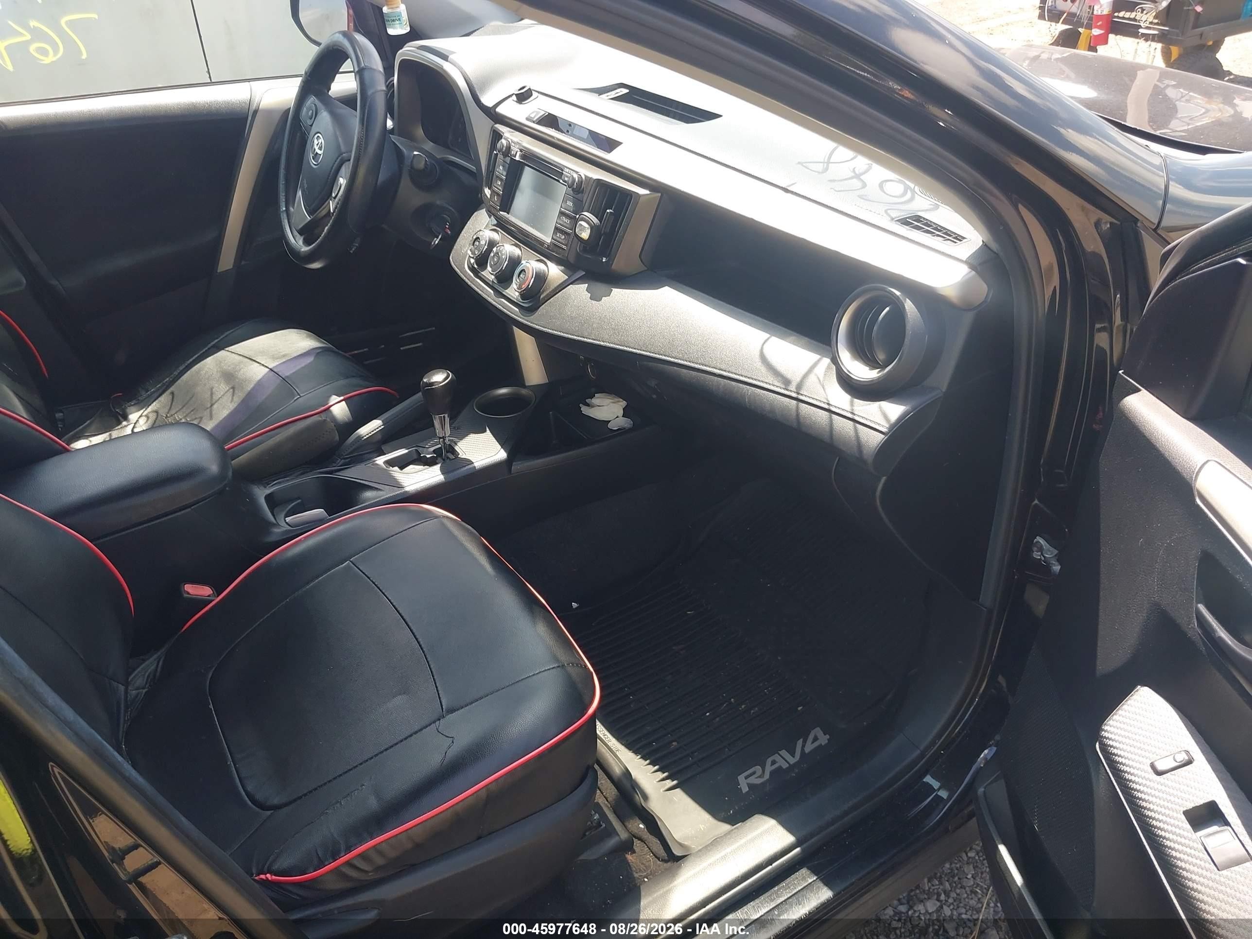 2015 Toyota Rav4 Le Black vin: 2T3BFREV0FW310735