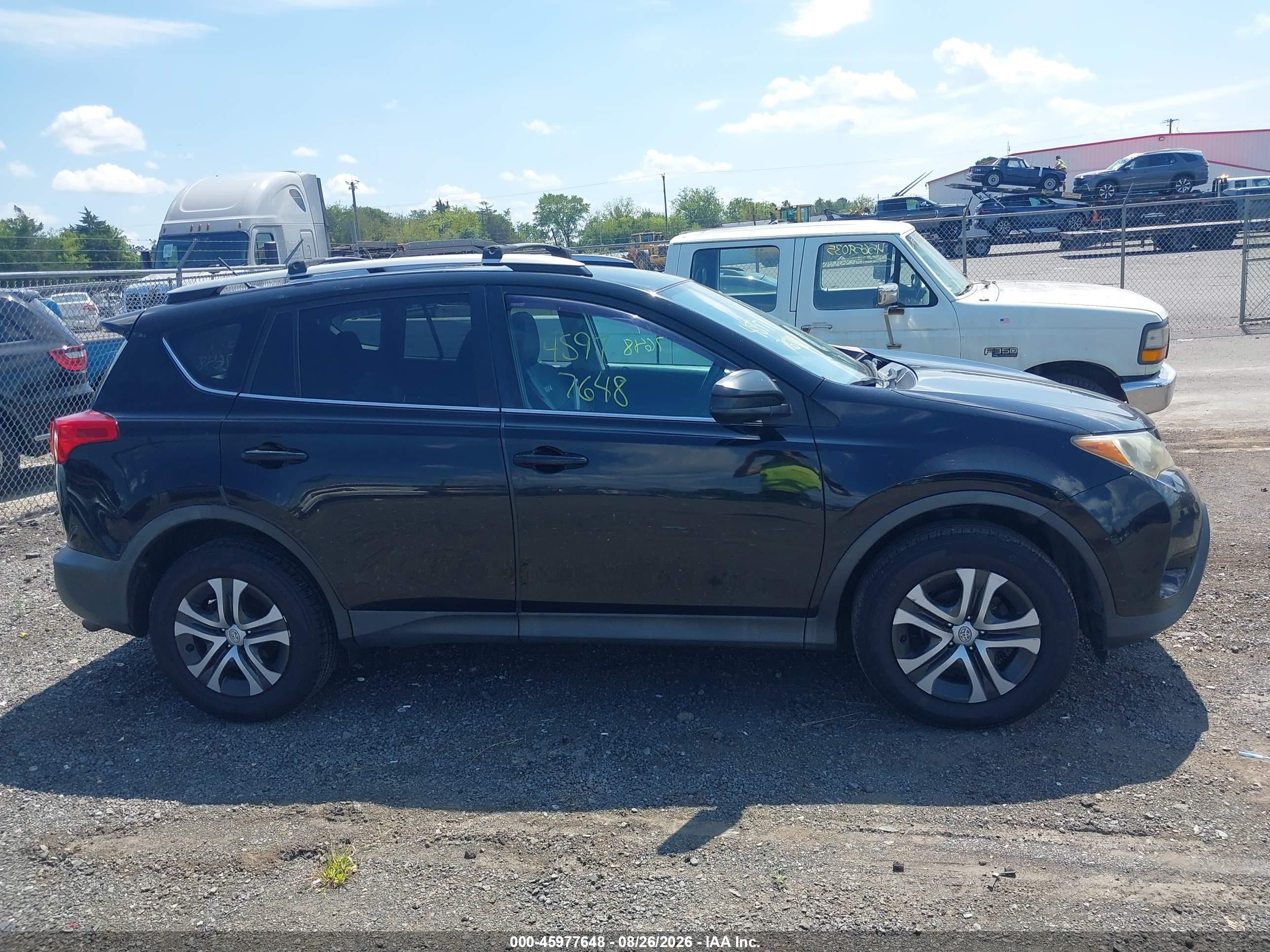2015 Toyota Rav4 Le Black vin: 2T3BFREV0FW310735