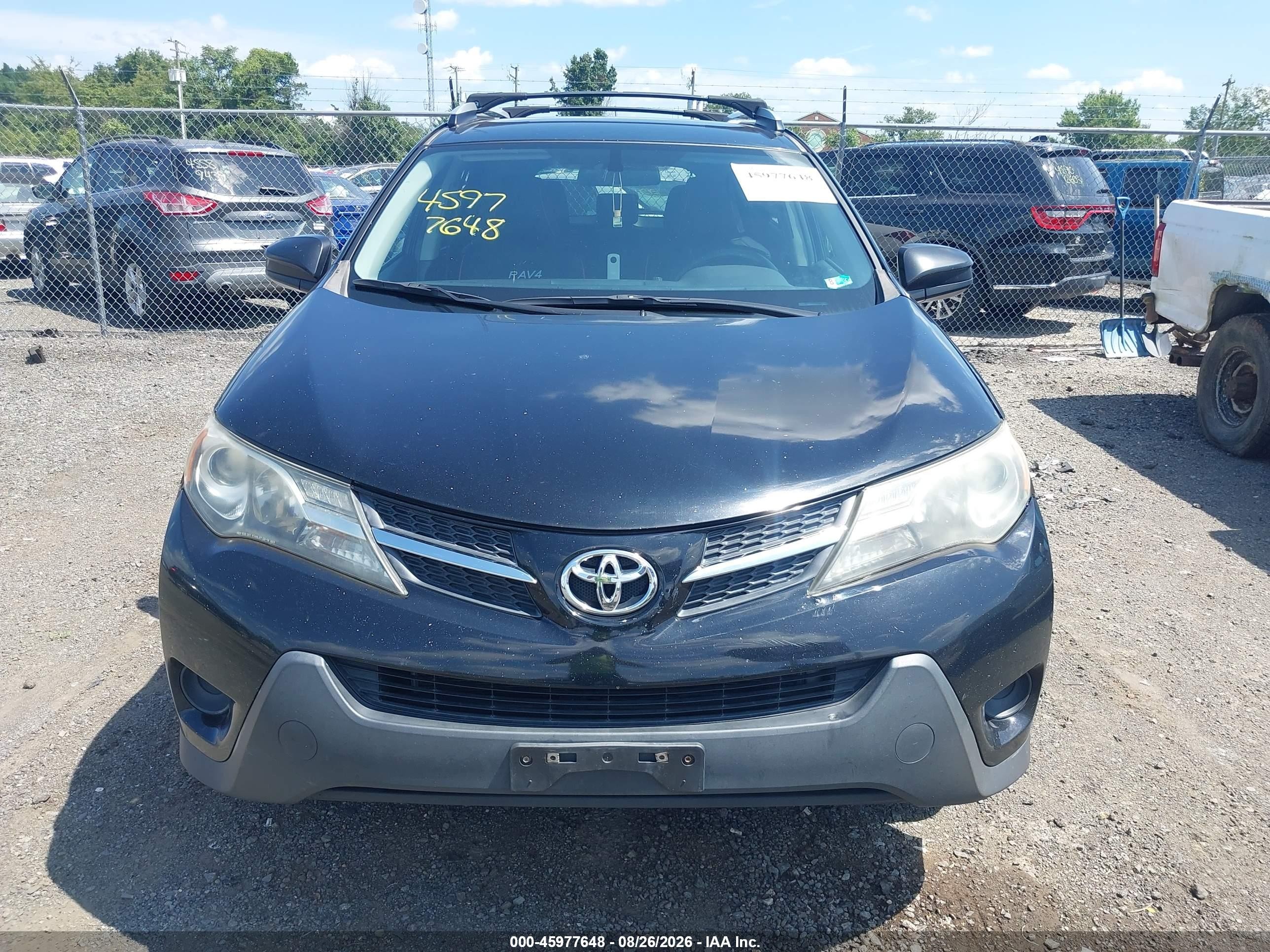 2015 Toyota Rav4 Le Black vin: 2T3BFREV0FW310735