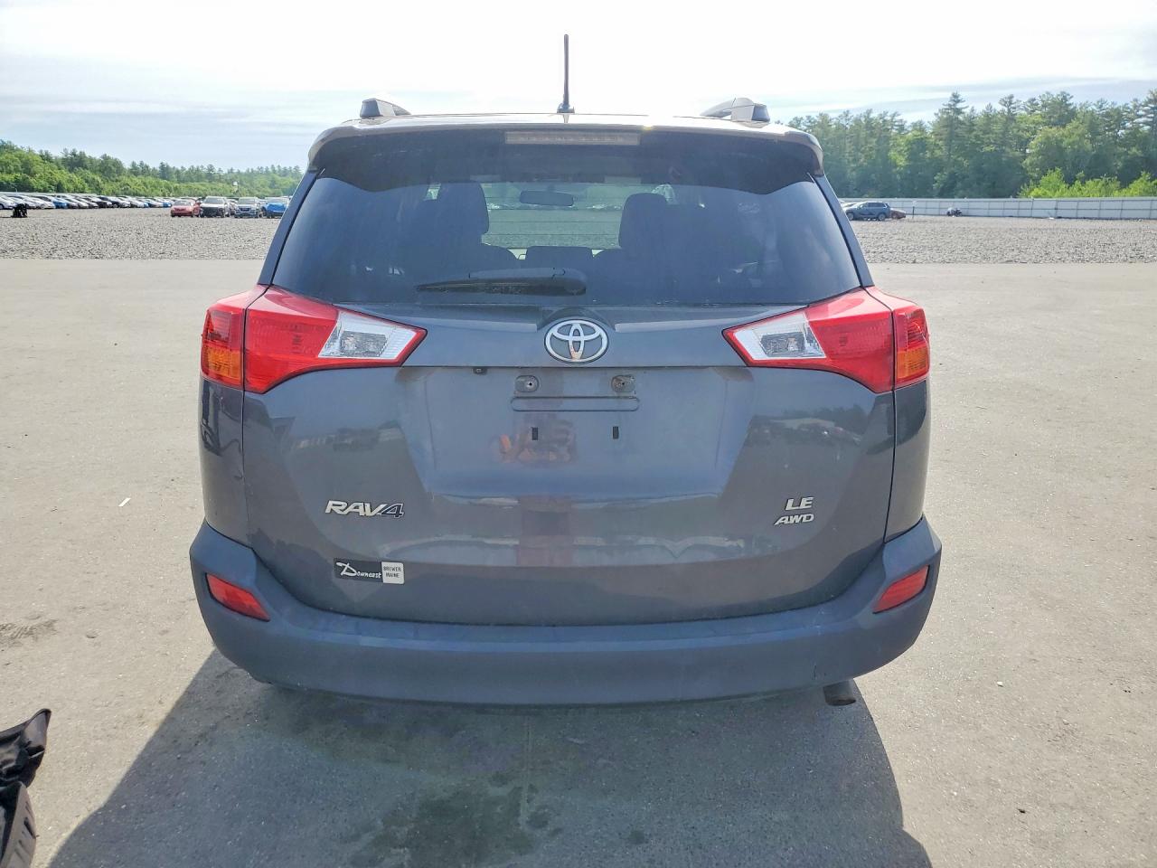 2015 Toyota Rav4 Le Серый vin: 2T3BFREV0FW350068