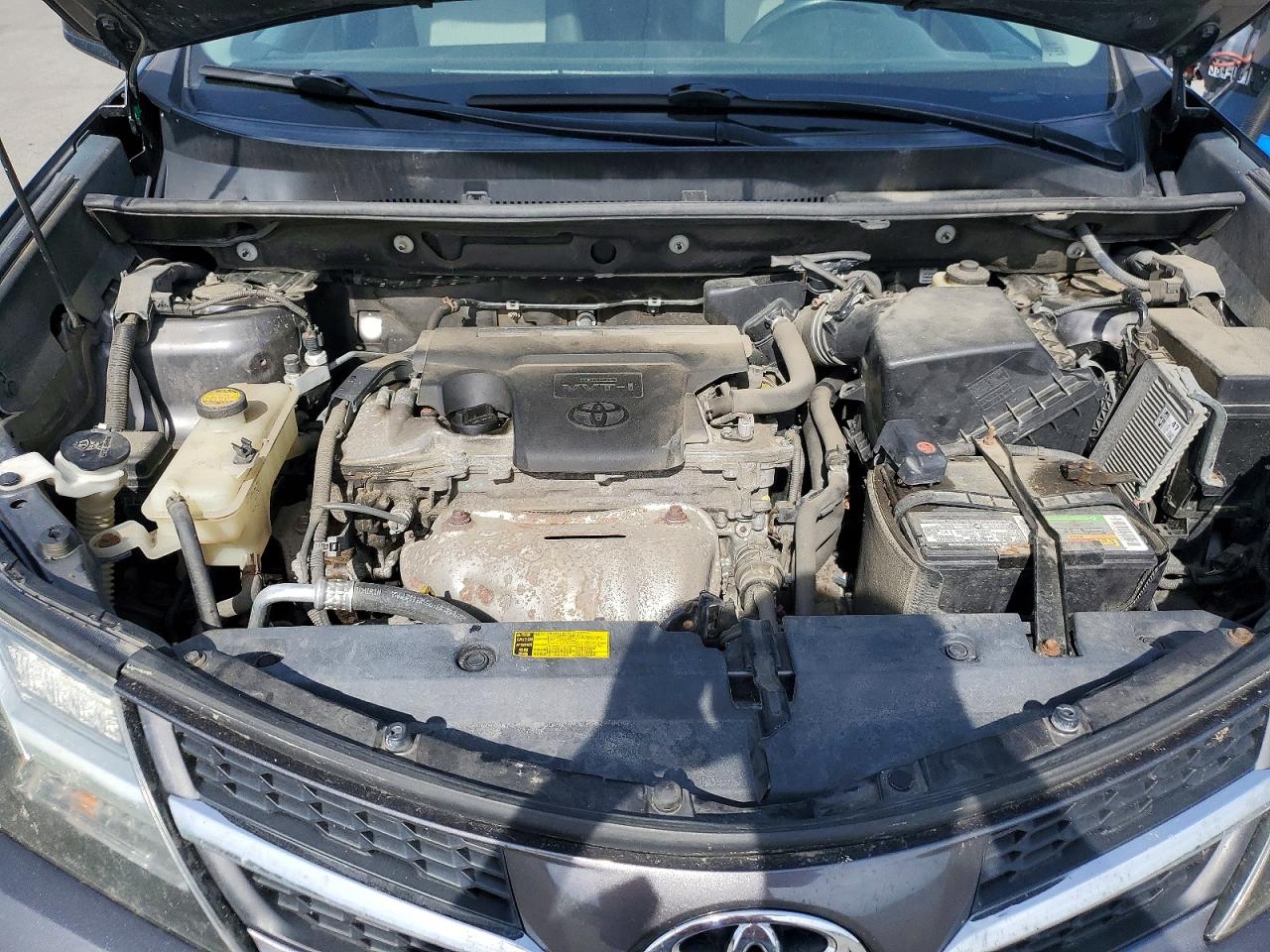 2015 Toyota Rav4 Le Серый vin: 2T3BFREV0FW350068