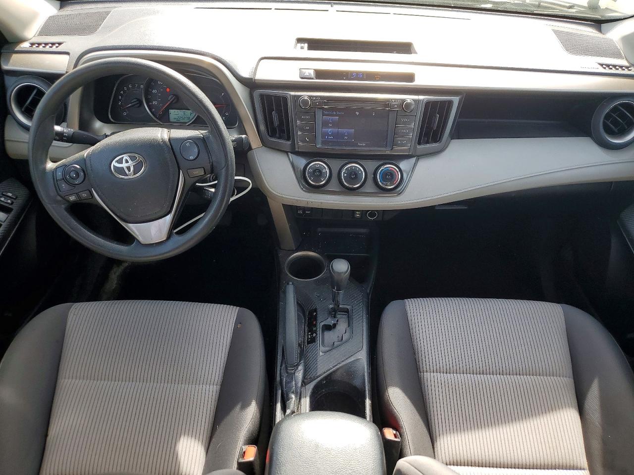 2015 Toyota Rav4 Le Серый vin: 2T3BFREV0FW350068