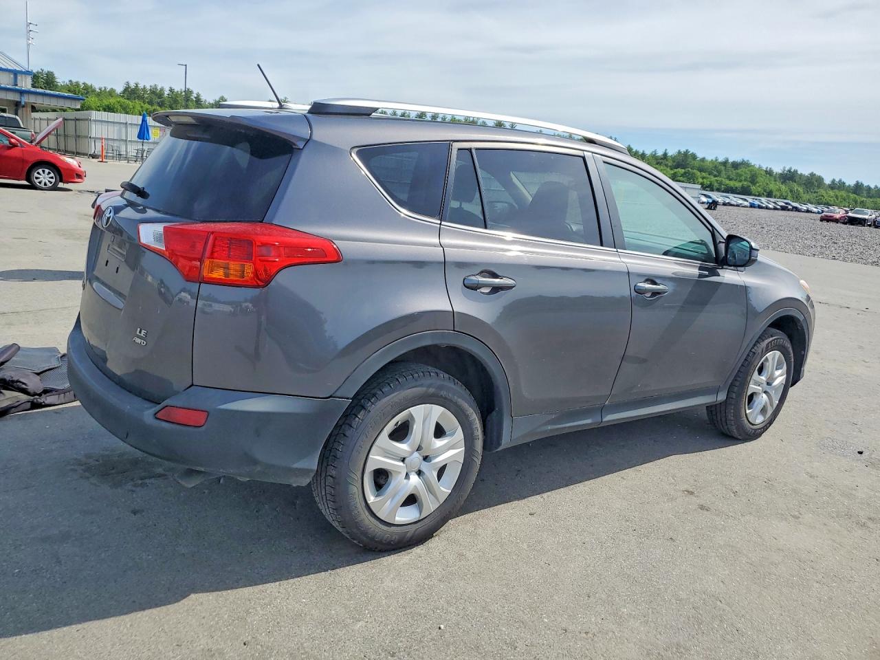 2015 Toyota Rav4 Le Серый vin: 2T3BFREV0FW350068