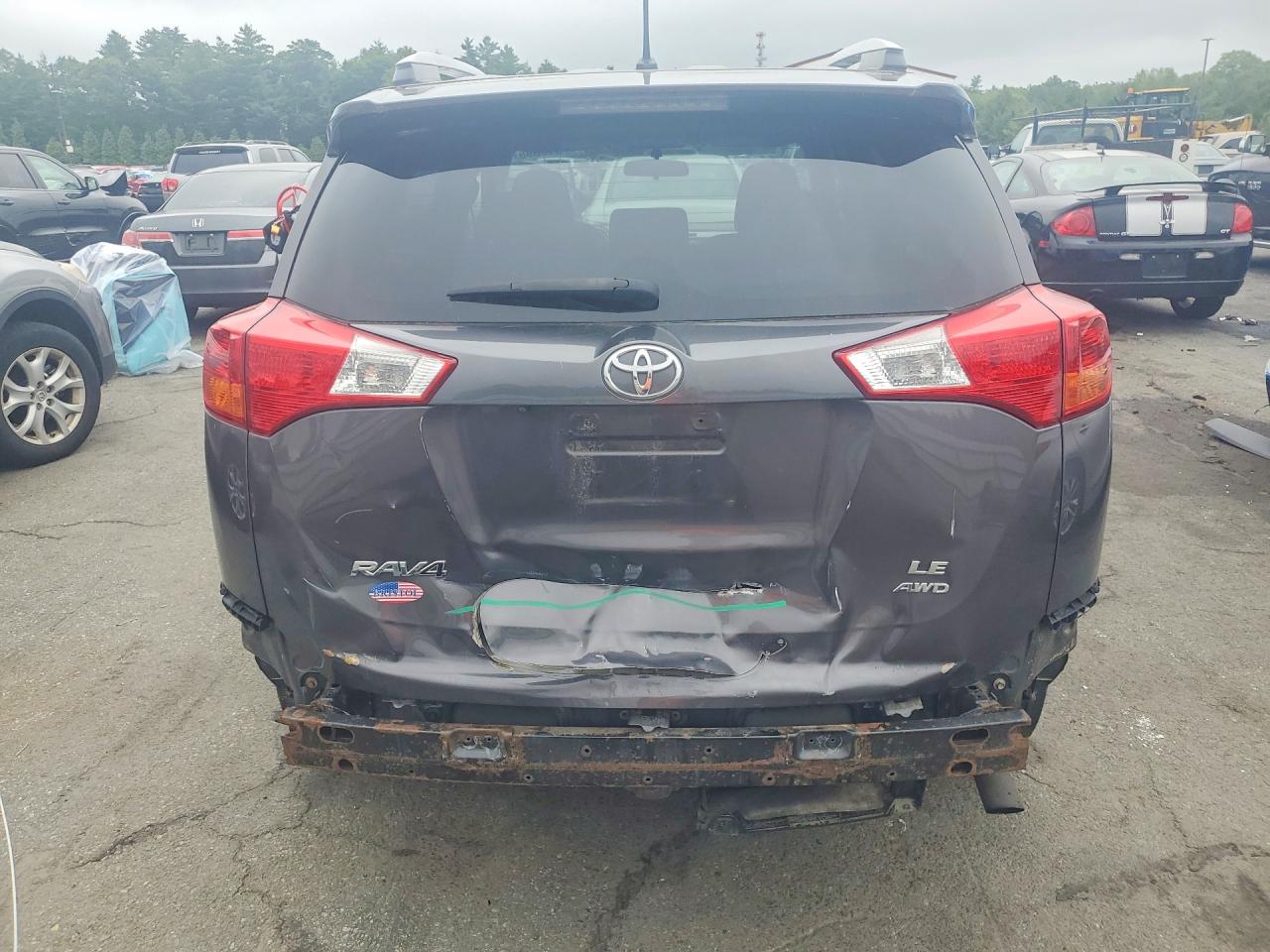 2015 Toyota Rav4 Le Gray vin: 2T3BFREV0FW367193