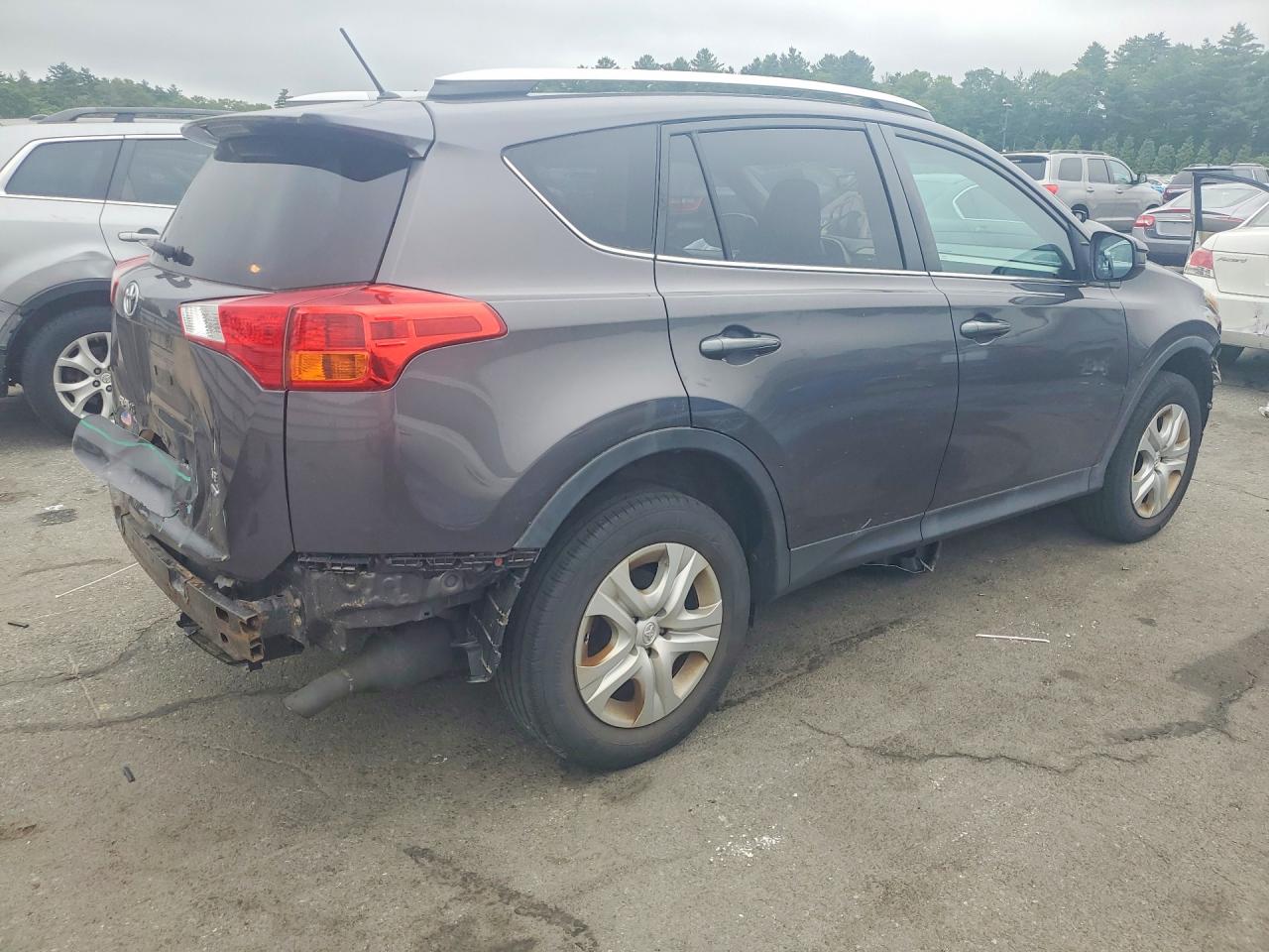 2015 Toyota Rav4 Le Gray vin: 2T3BFREV0FW367193
