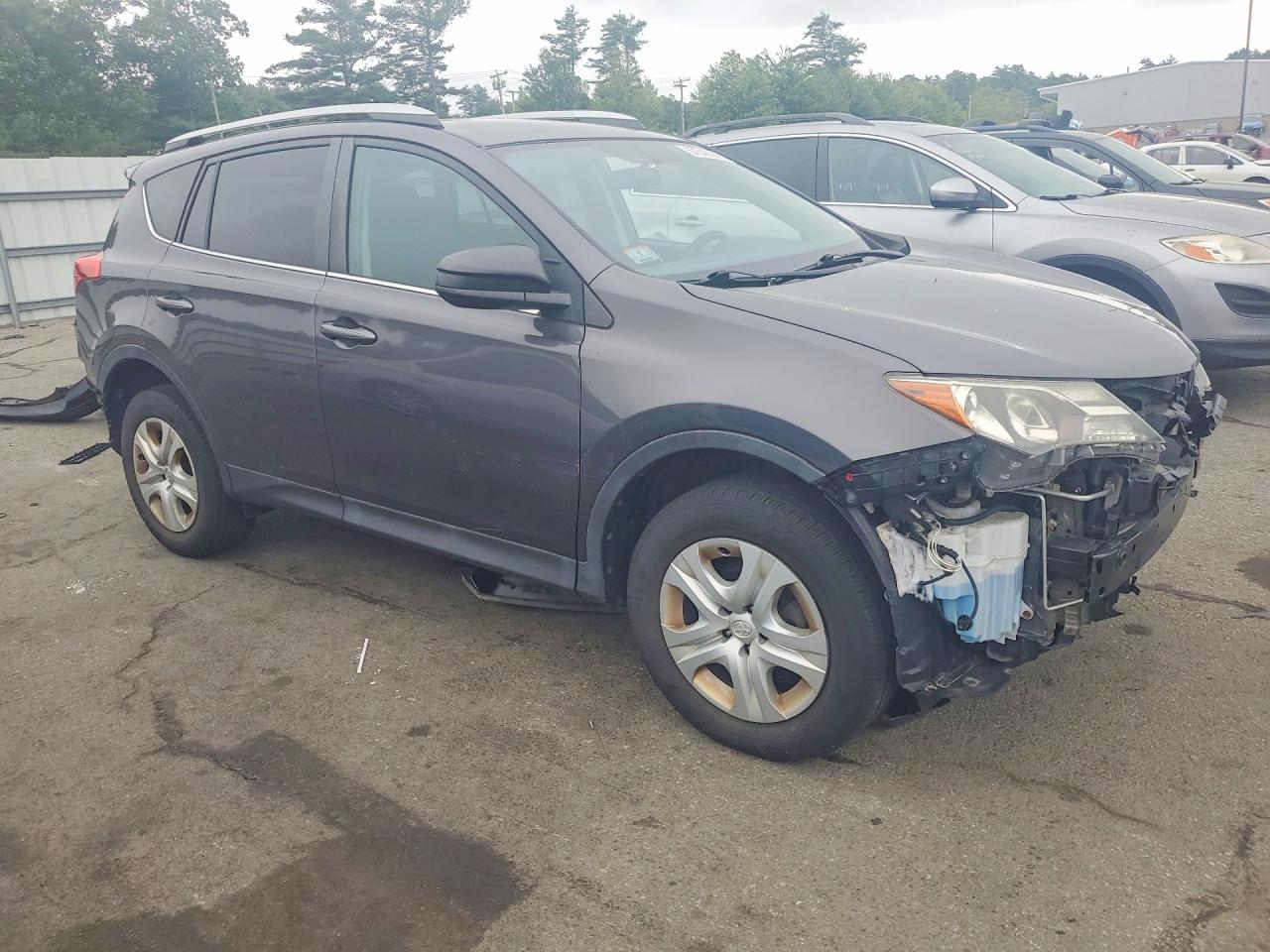 2015 Toyota Rav4 Le Gray vin: 2T3BFREV0FW367193