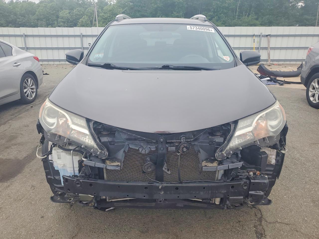 2015 Toyota Rav4 Le Gray vin: 2T3BFREV0FW367193