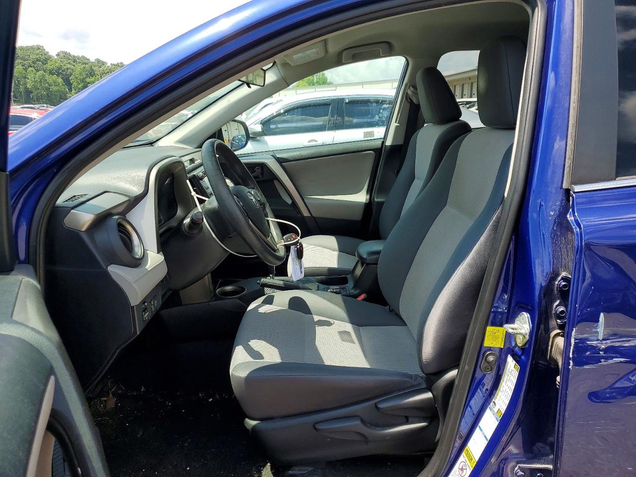 2015 Toyota Rav4 Le Blue vin: 2T3BFREV0FW380218