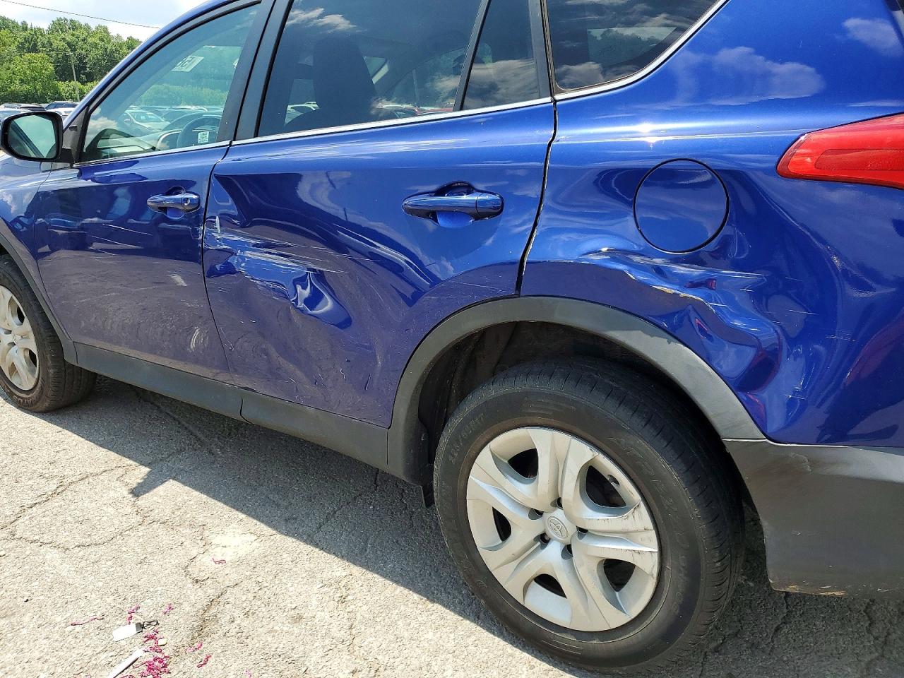 2015 Toyota Rav4 Le Blue vin: 2T3BFREV0FW380218